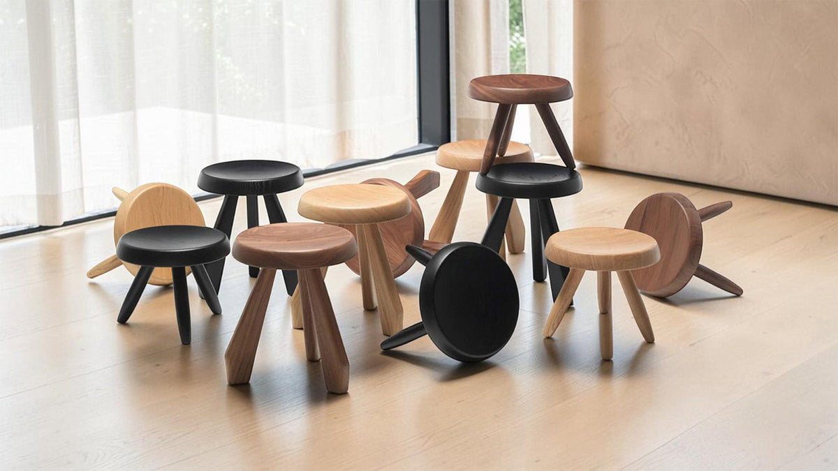 Cassina Tabouret Stools.