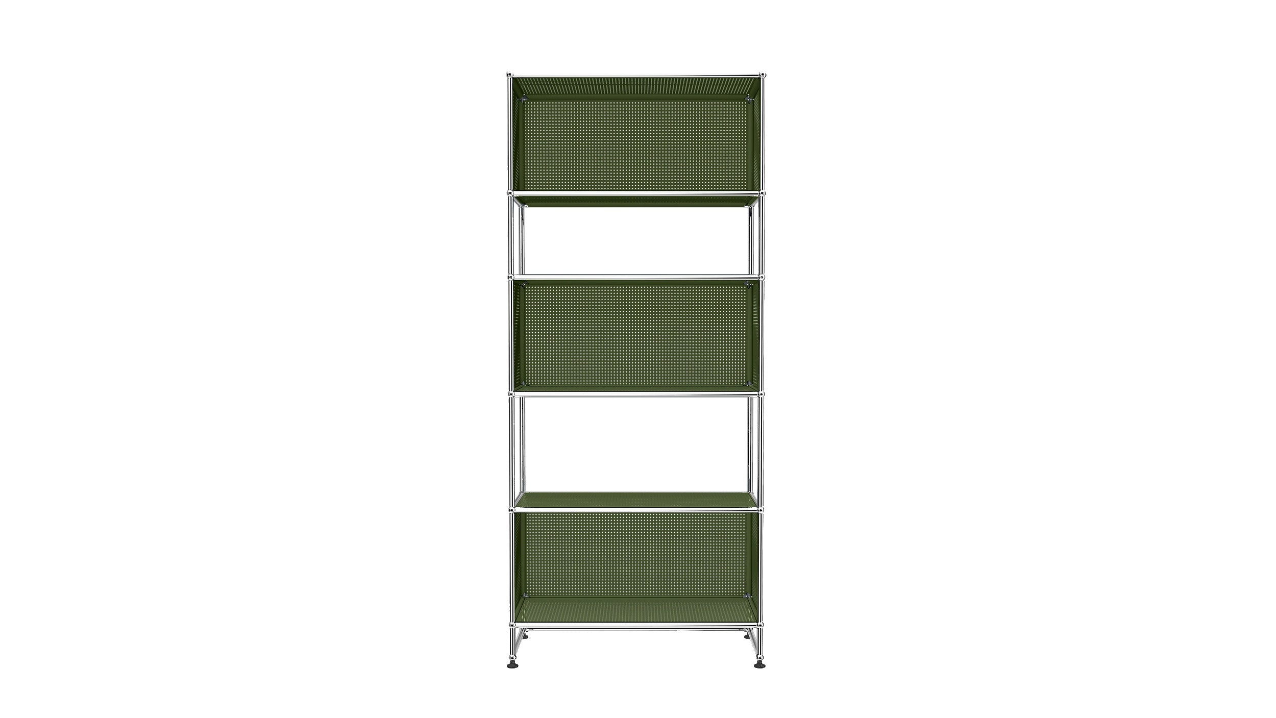 Desktop / 3 Box Shelving (RE119), made by USM Haller