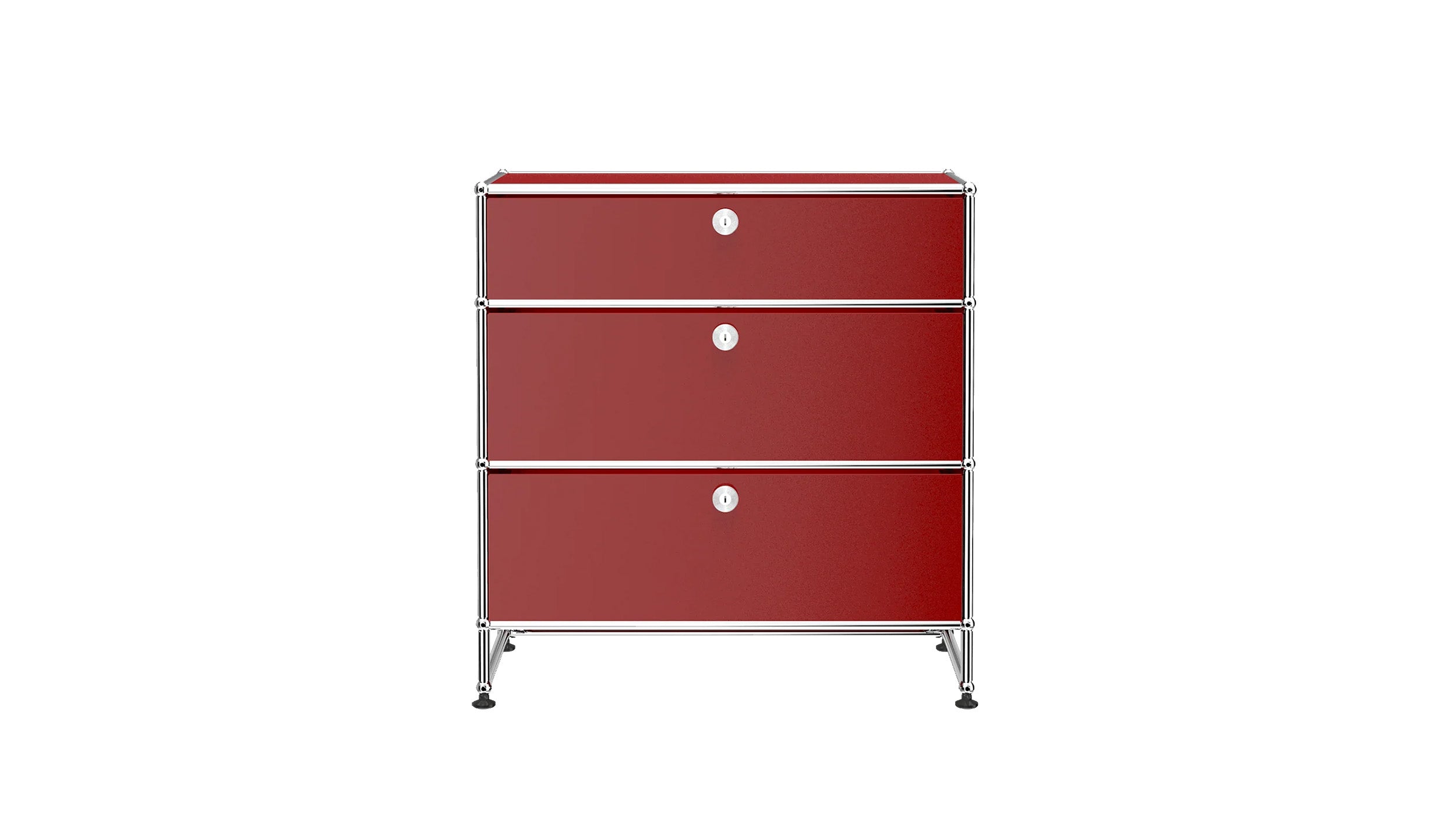 Desktop / 3 Drawer Storage (Y), made by USM Haller