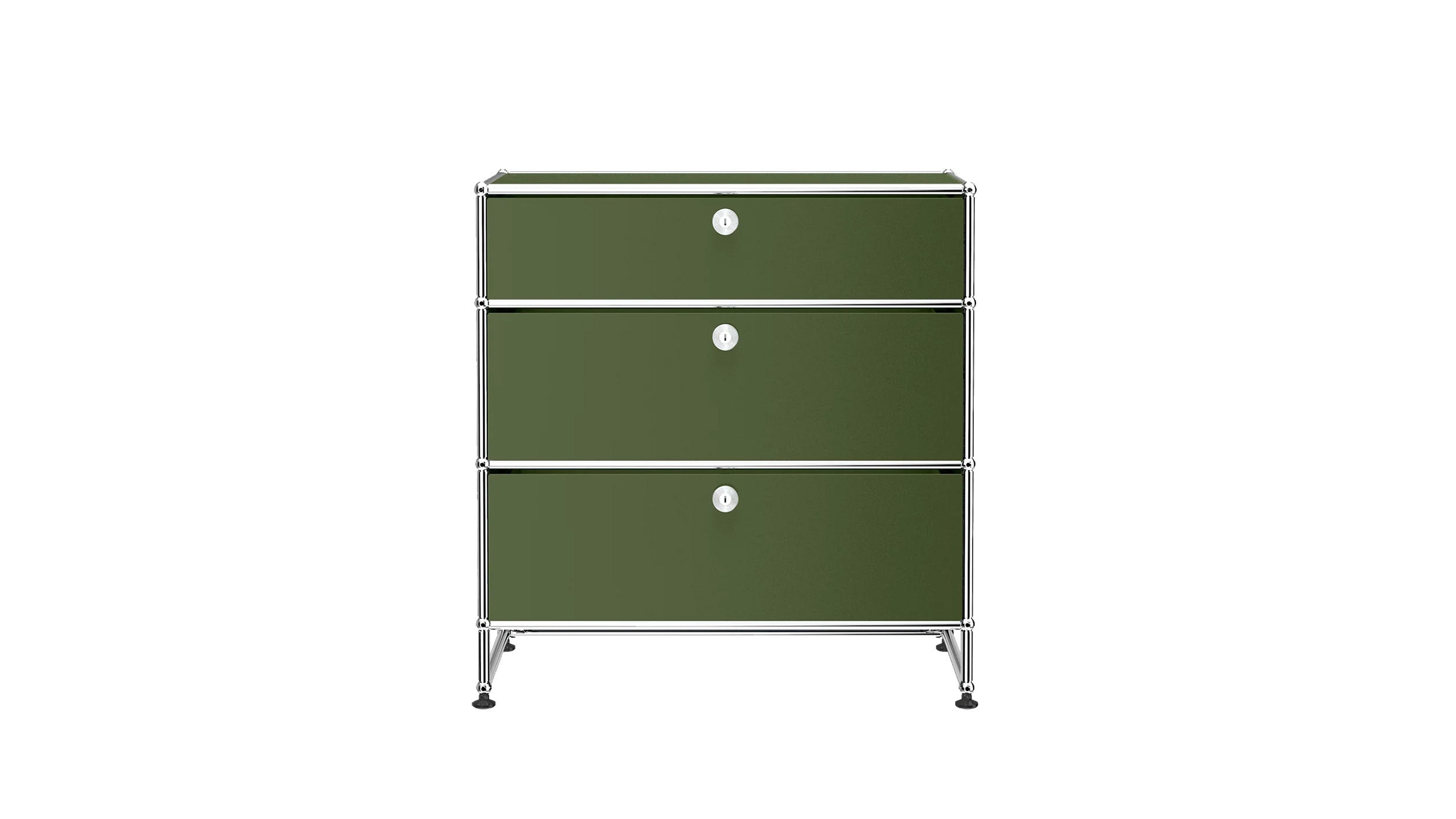Desktop / 3 Drawer Storage (Y), made by USM Haller