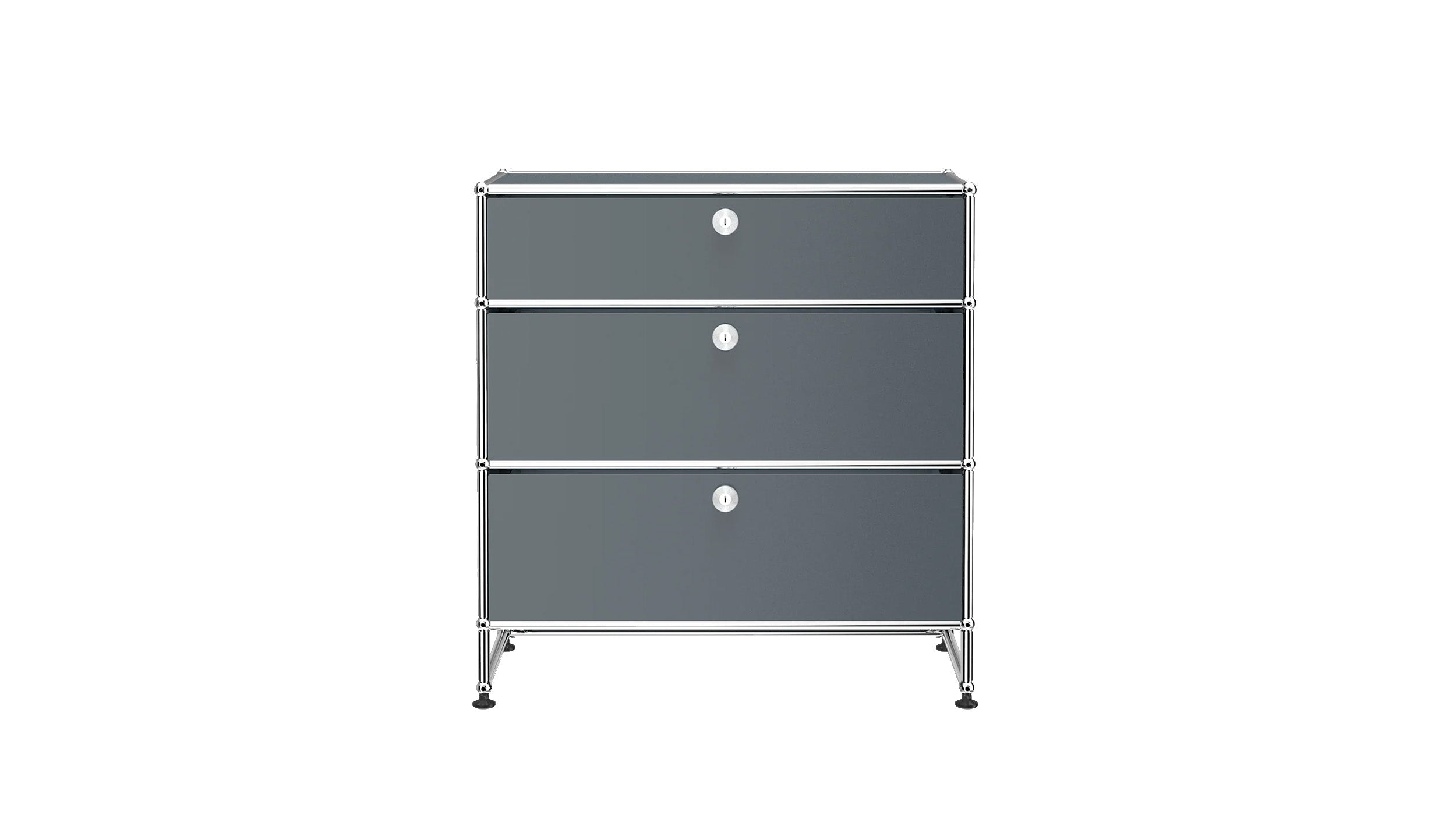 Desktop / 3 Drawer Storage (Y), made by USM Haller