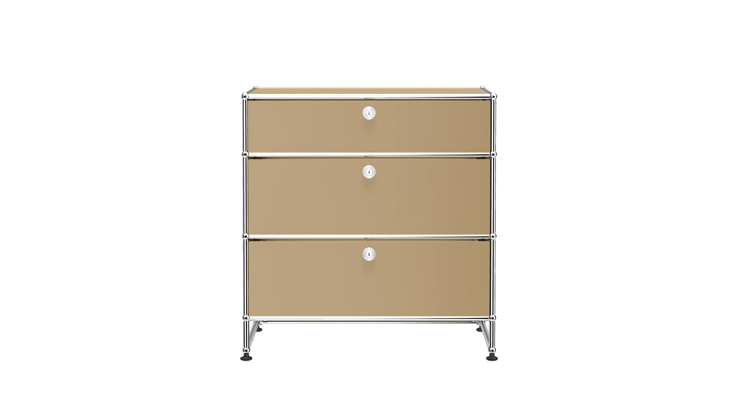 Desktop / 3 Drawer Storage (Y), made by USM Haller