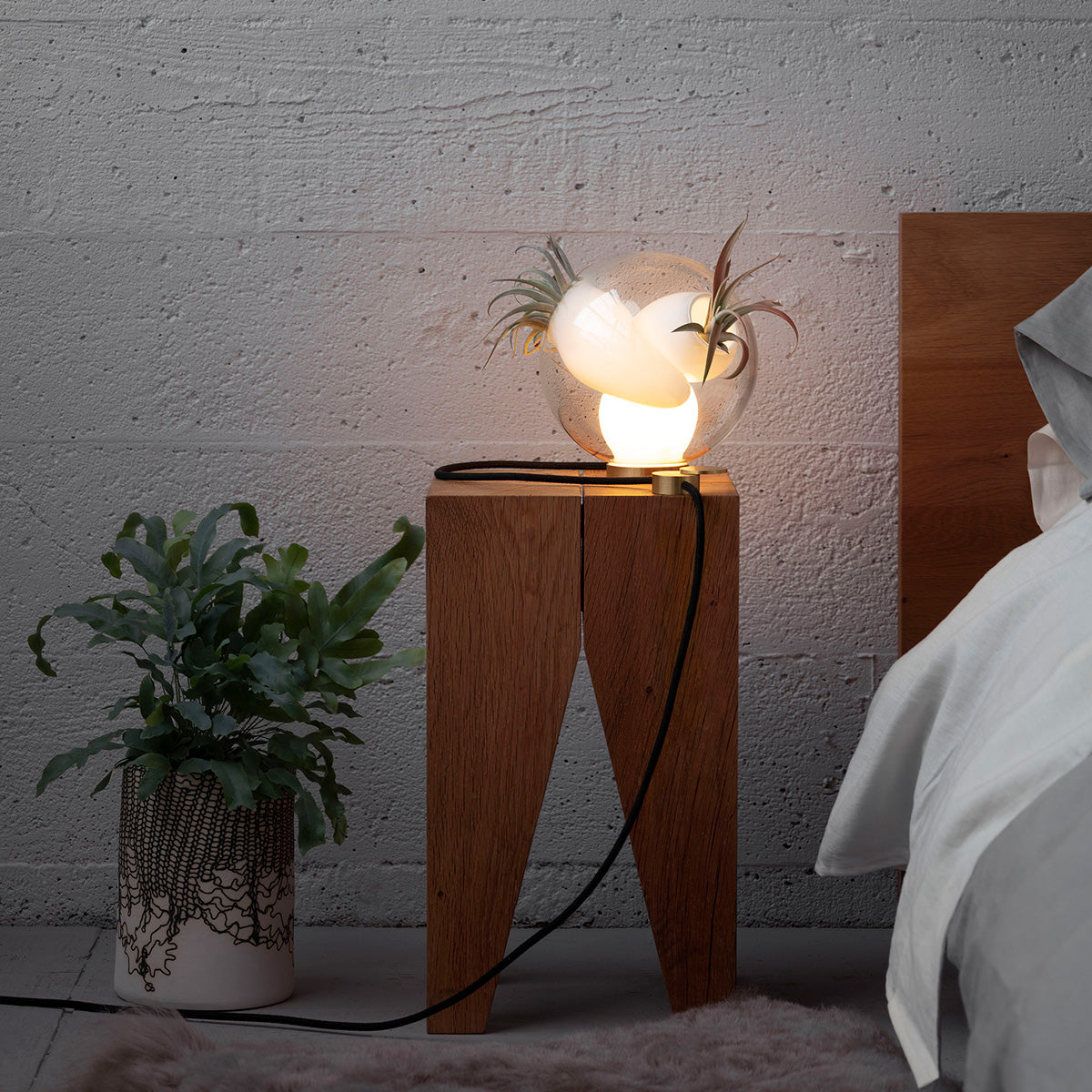 Mobile / 73t Table Lamp, designed by Omer Arbel for Bocci