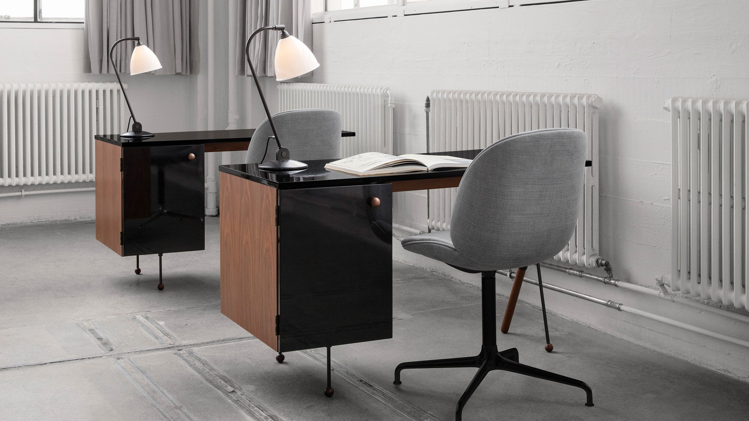 Desktop / 62 Desk, designed by Greta M. Grossman and made by Gubi