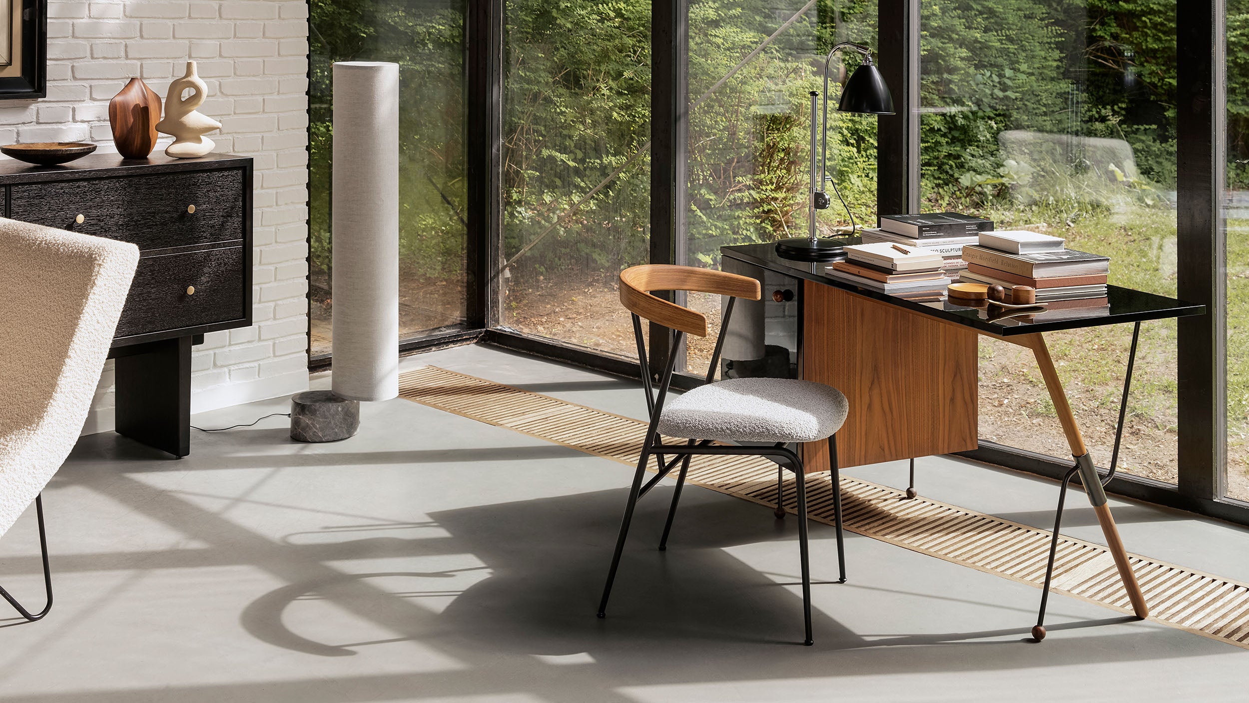 Desktop / 62 Desk, designed by Greta M. Grossman and made by Gubi