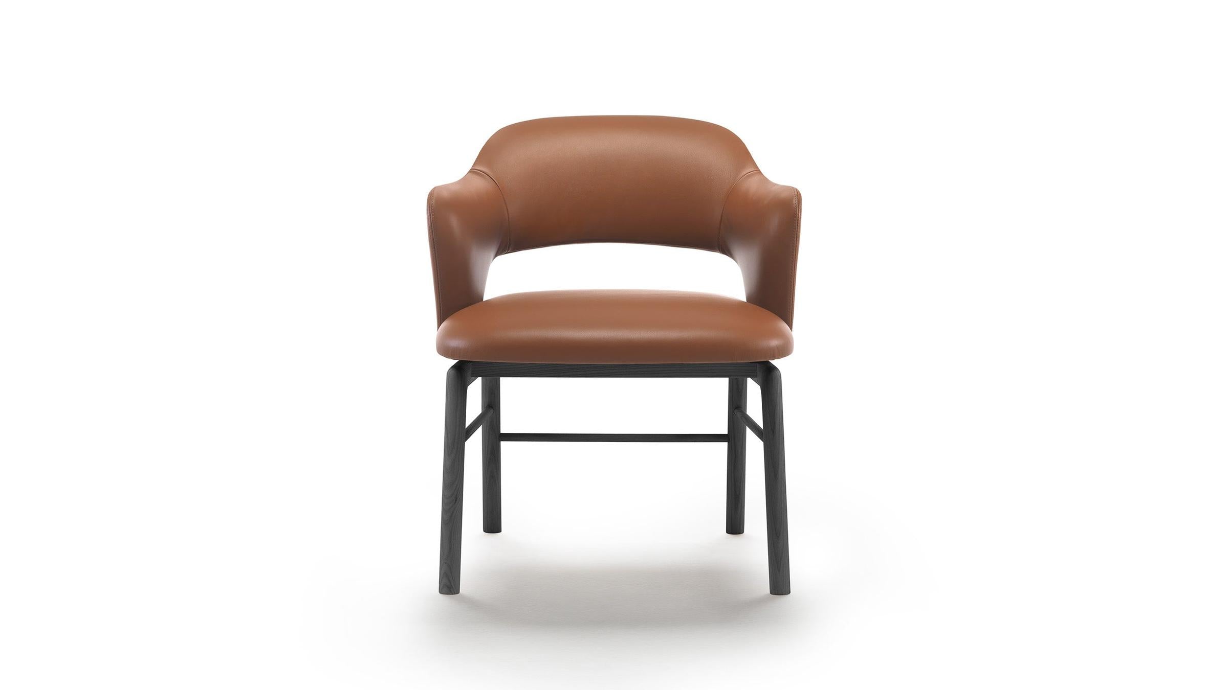 Flexform Dining Chair Alma Dining Armchair