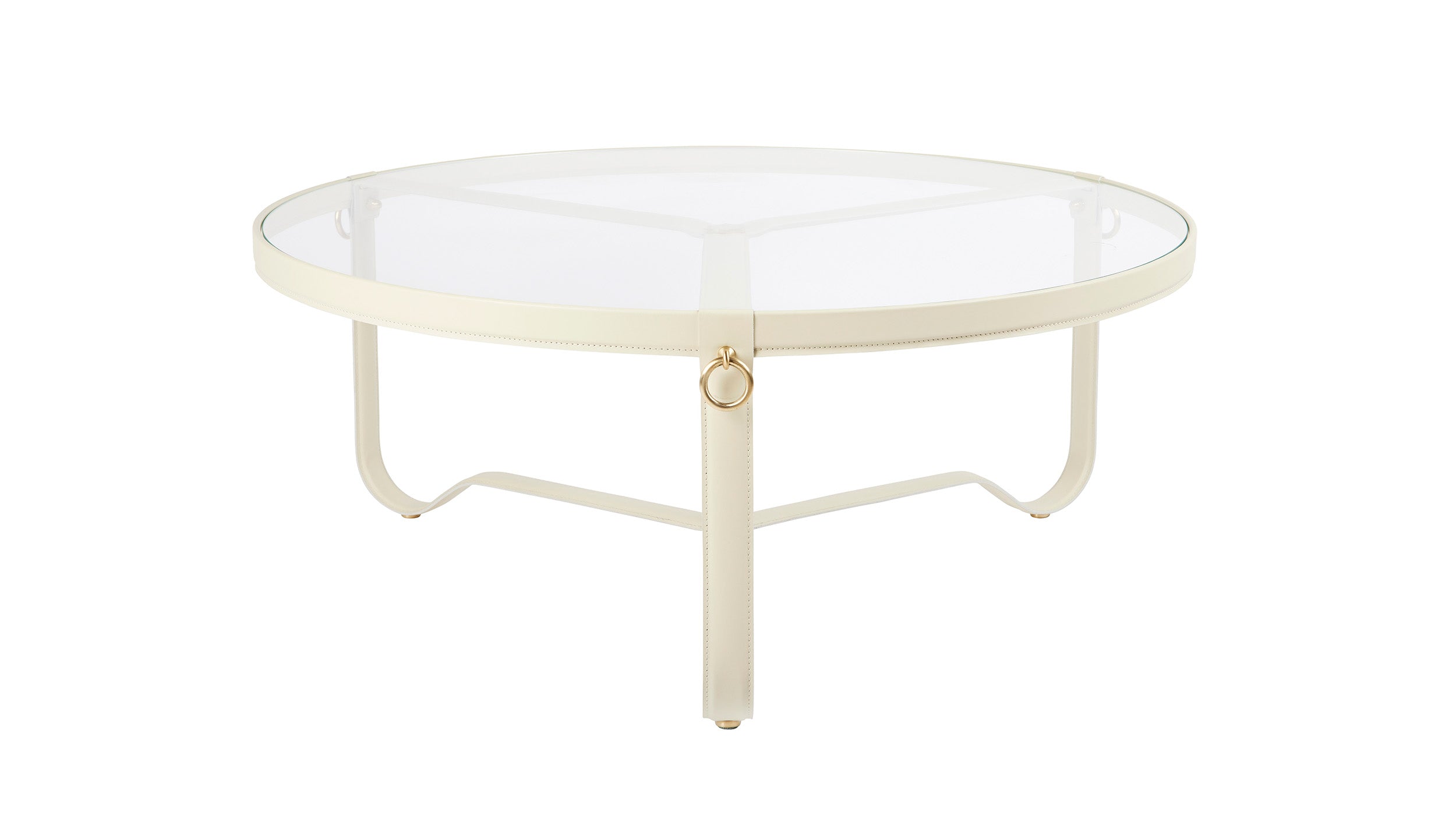 Desktop / Adnet Coffee Table, designed by Jacques Adnet and made by Gubi