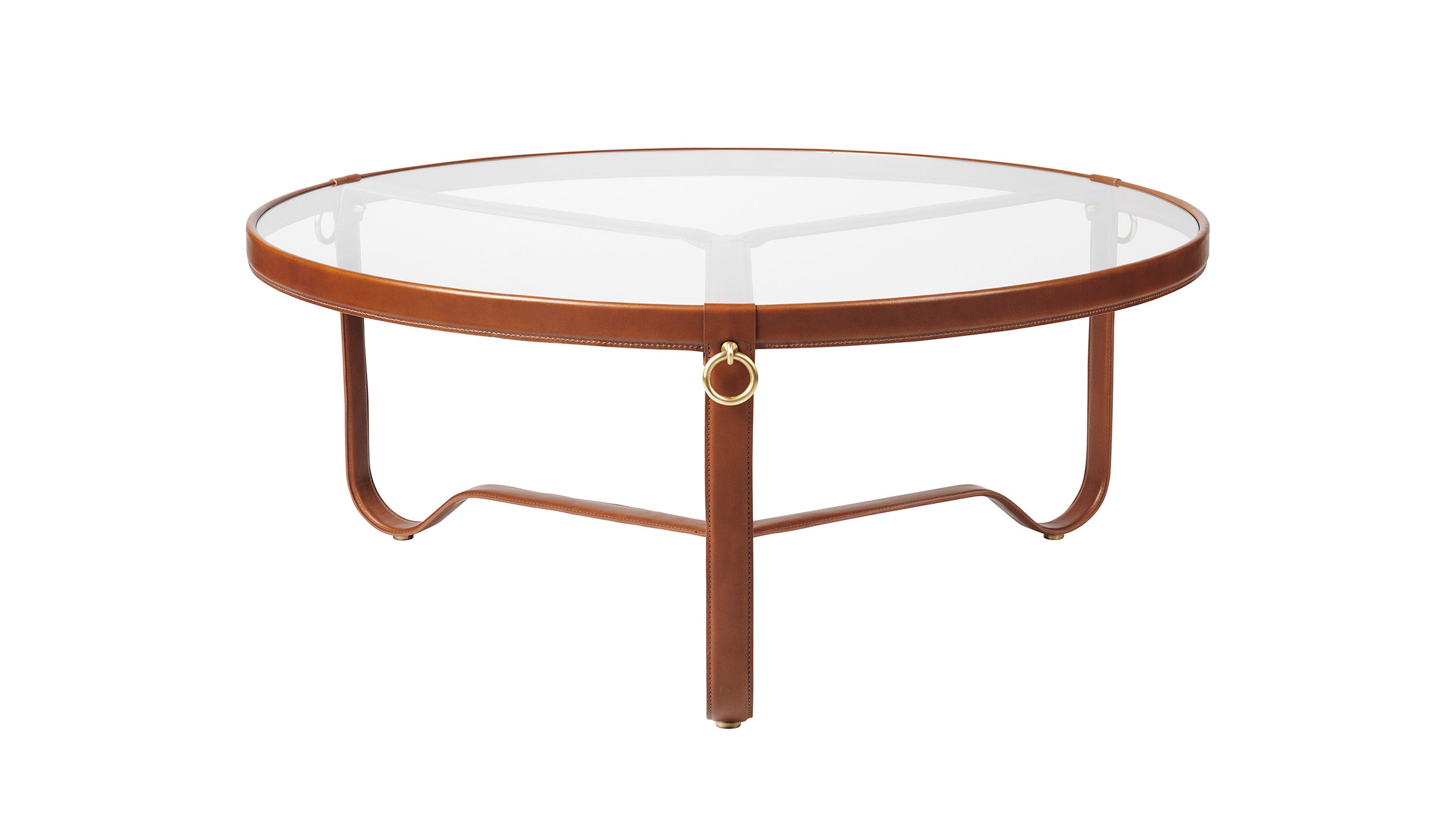 Desktop / Adnet Coffee Table, designed by Jacques Adnet and made by Gubi
