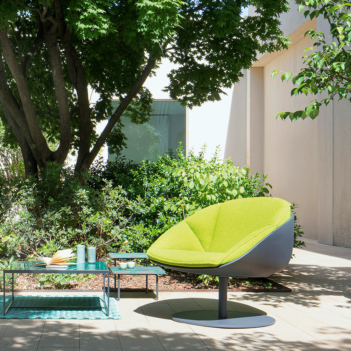 Paola Lenti Lounge Chair Amable Swivel Lounge Chair