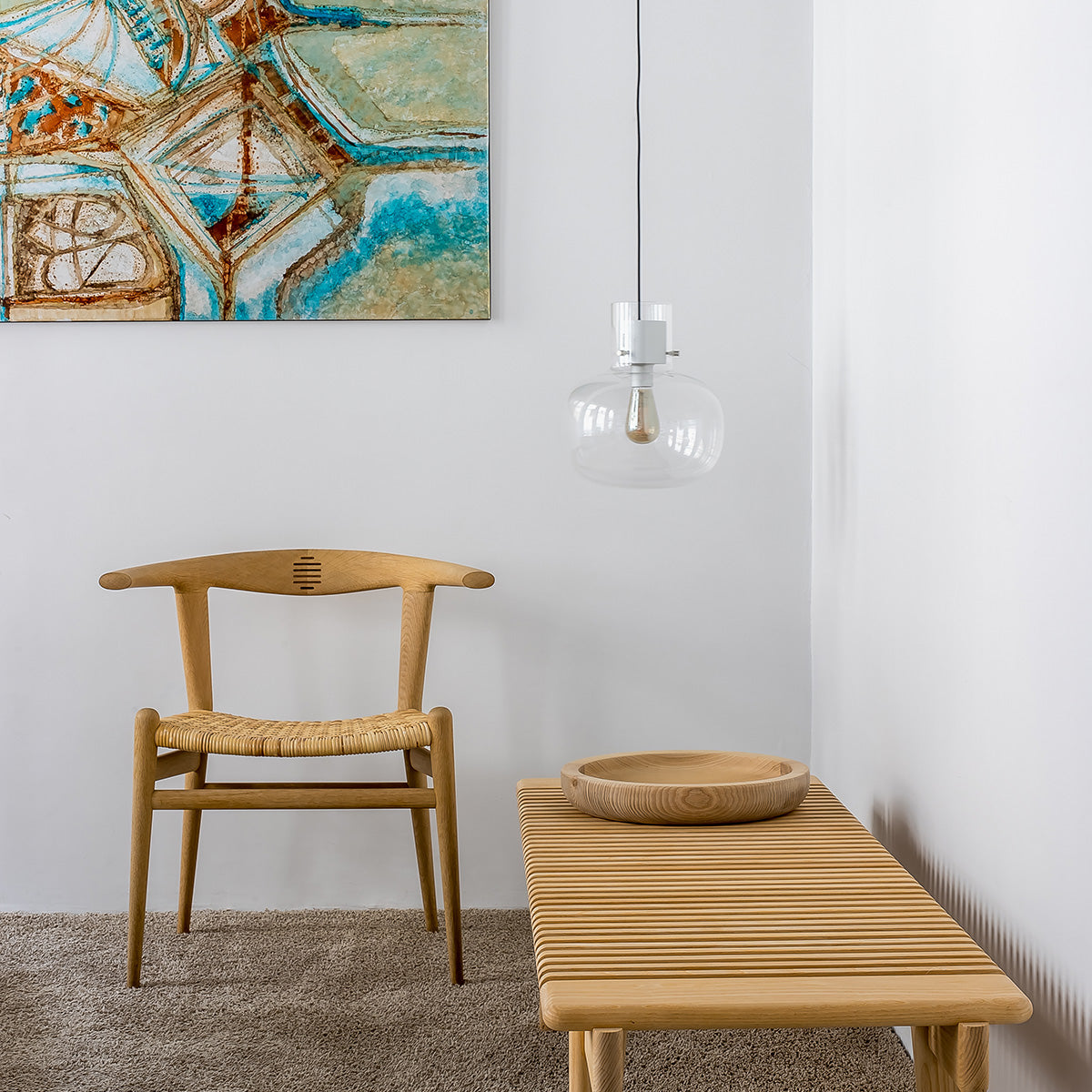 Mobile / Awa Medium Pendant Lamp, designed by Fumie Shibata for Brokis