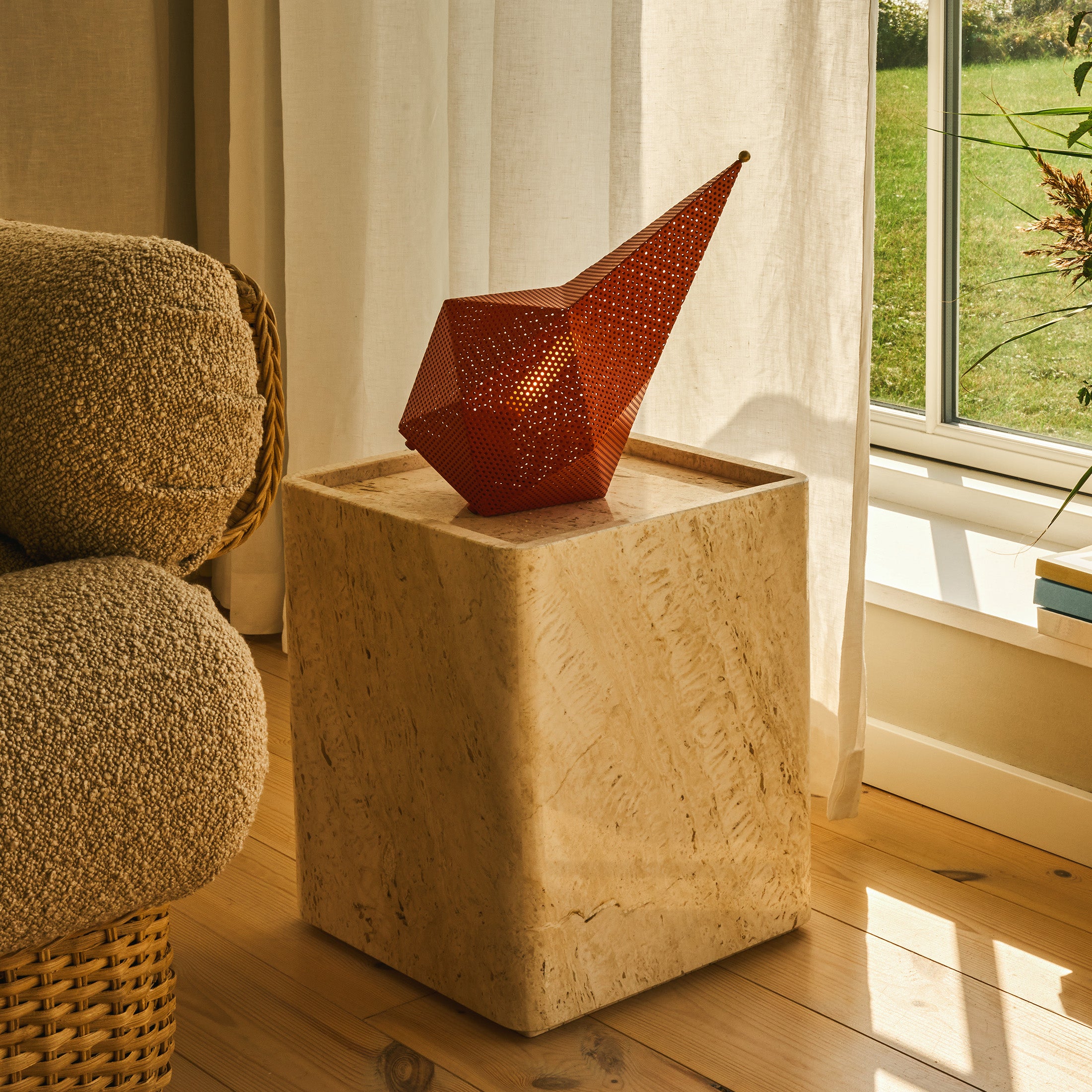 International Orange / Mobile / Bagdad Portable Lamp, designed by Bagdad for Gubi