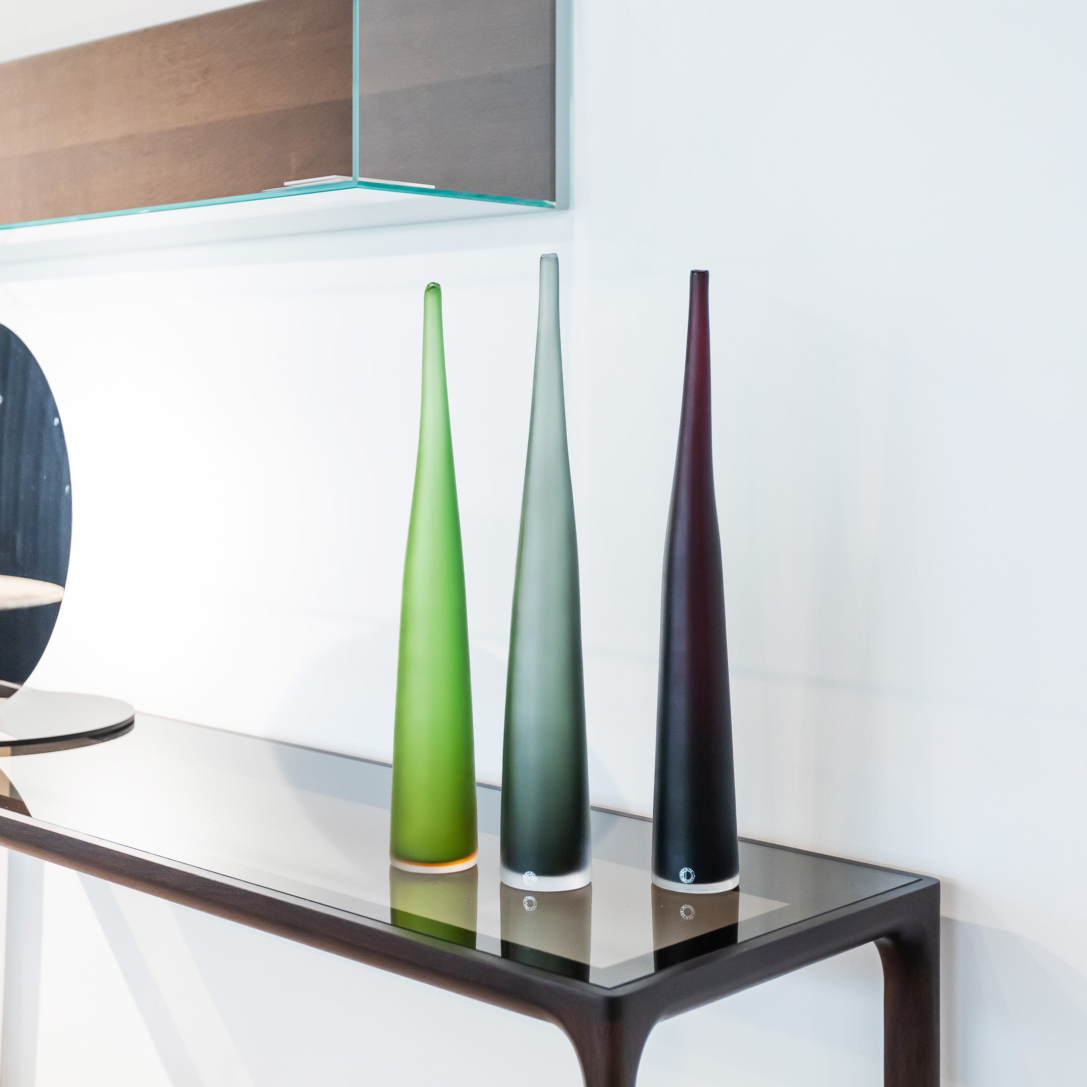 Wisteria / Mobile / Bambu Vase, designed by Laura De Santillana and made by ARCADE