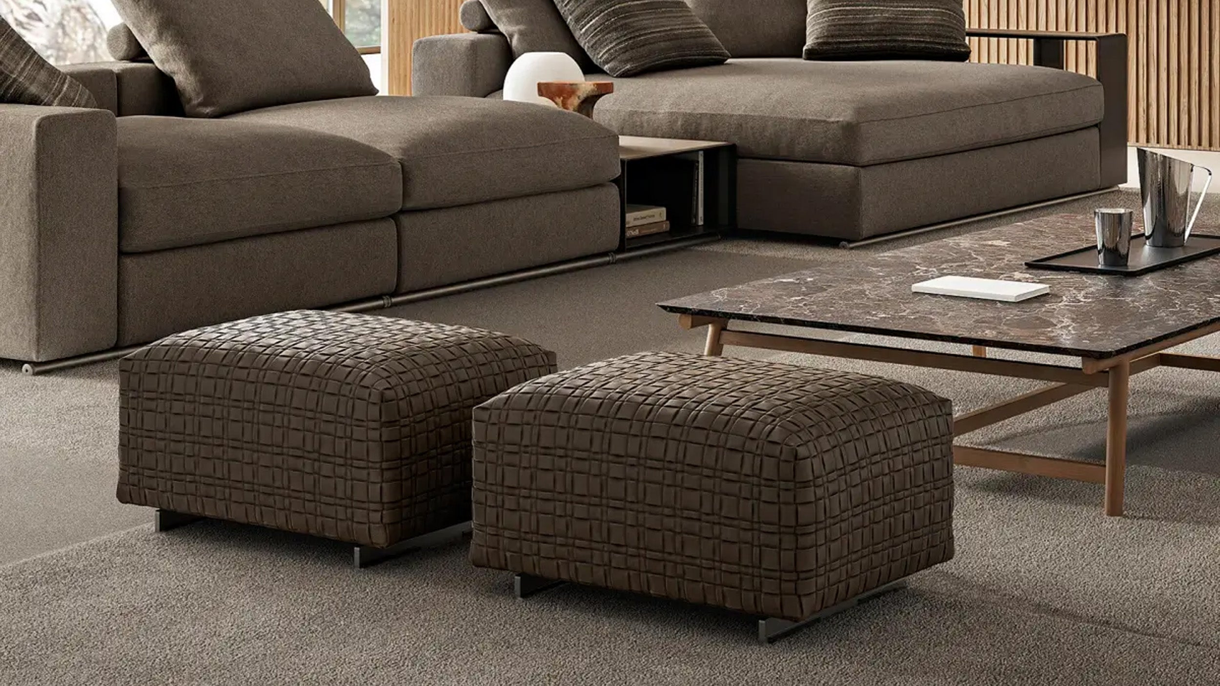 Desktop / Bangkok Ottoman, designed and made by Flexrform