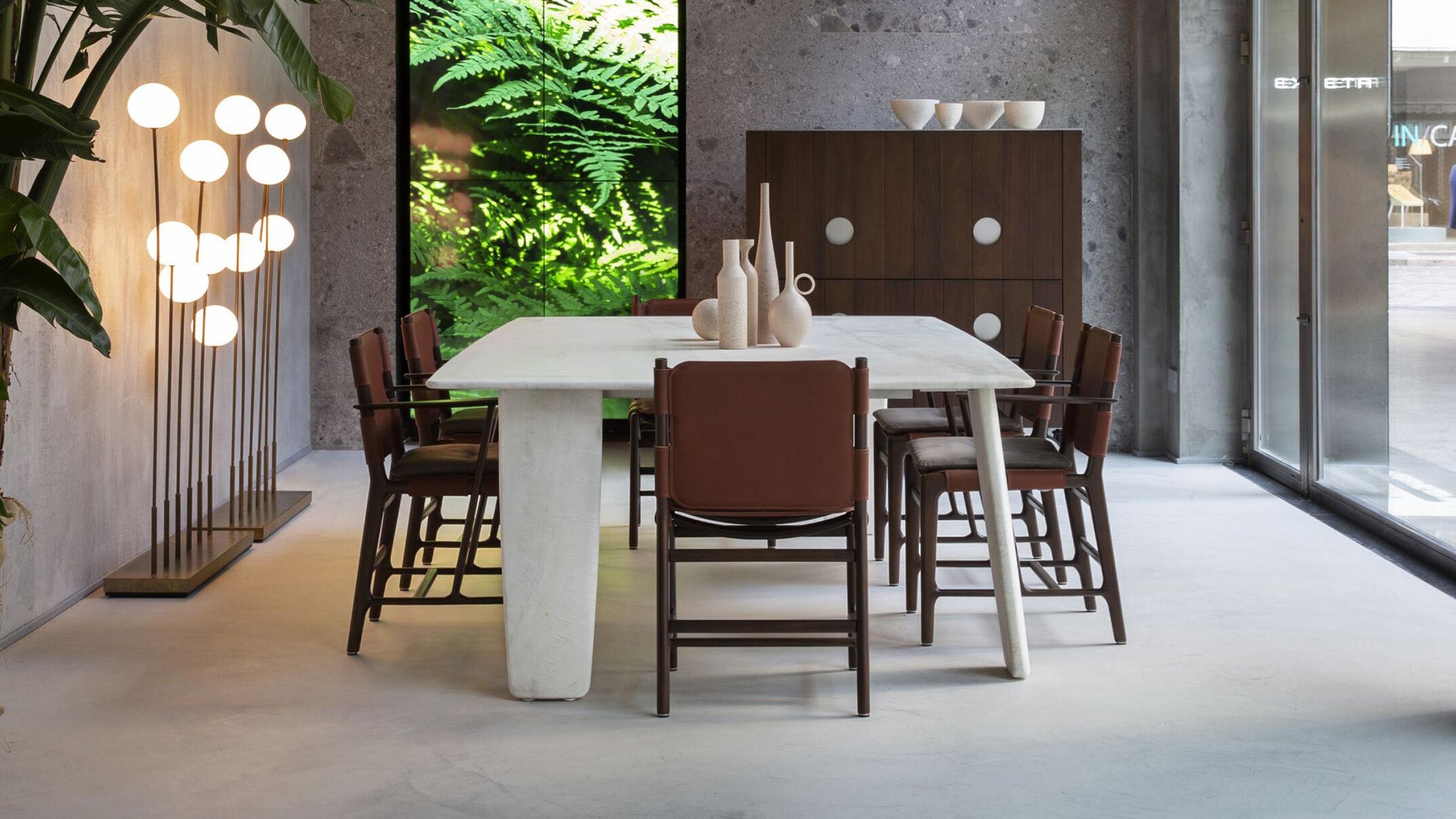 Exteta Dining Table Biscuit Dinner Table