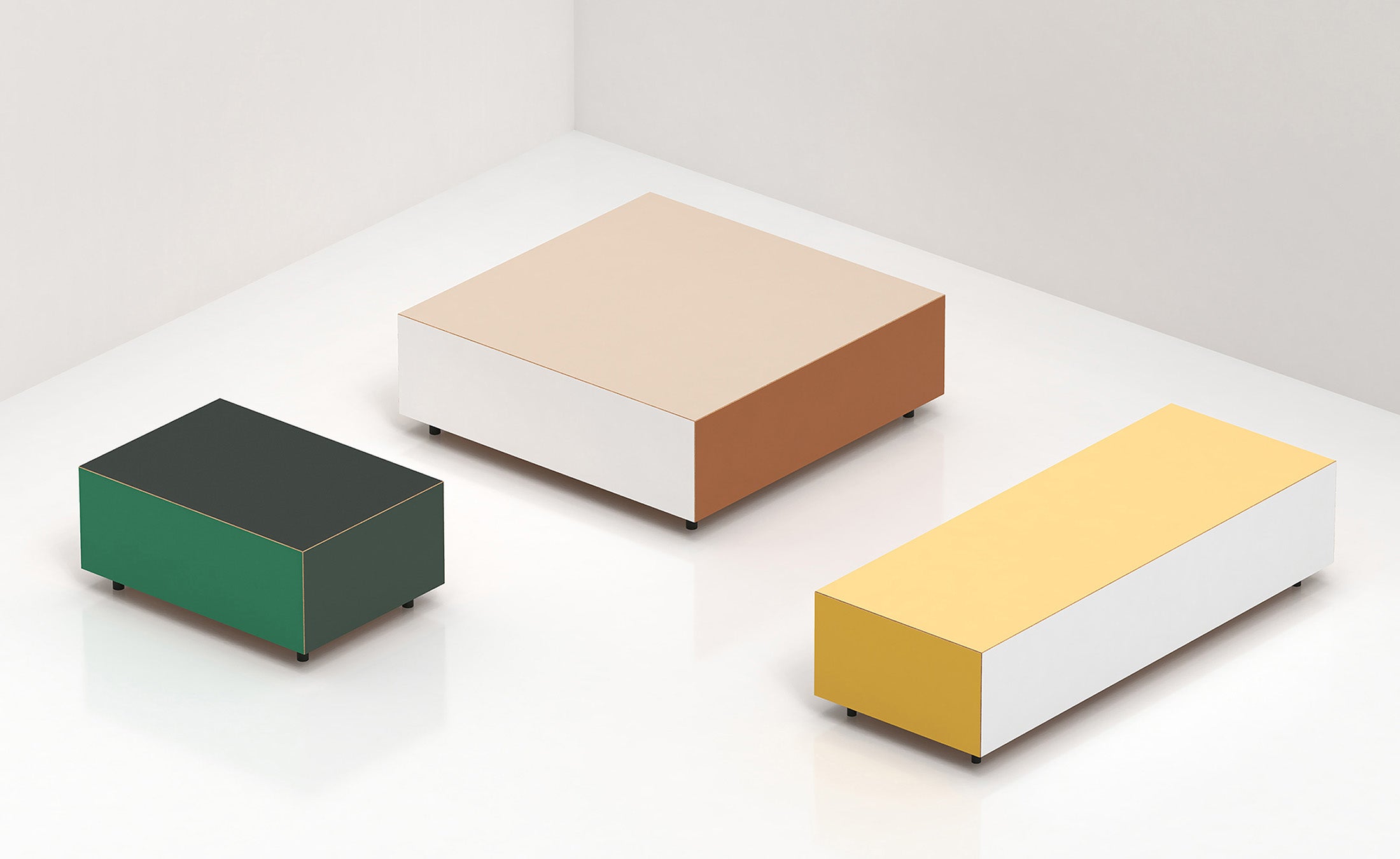 Bloc Coffee Table by Established and Sons