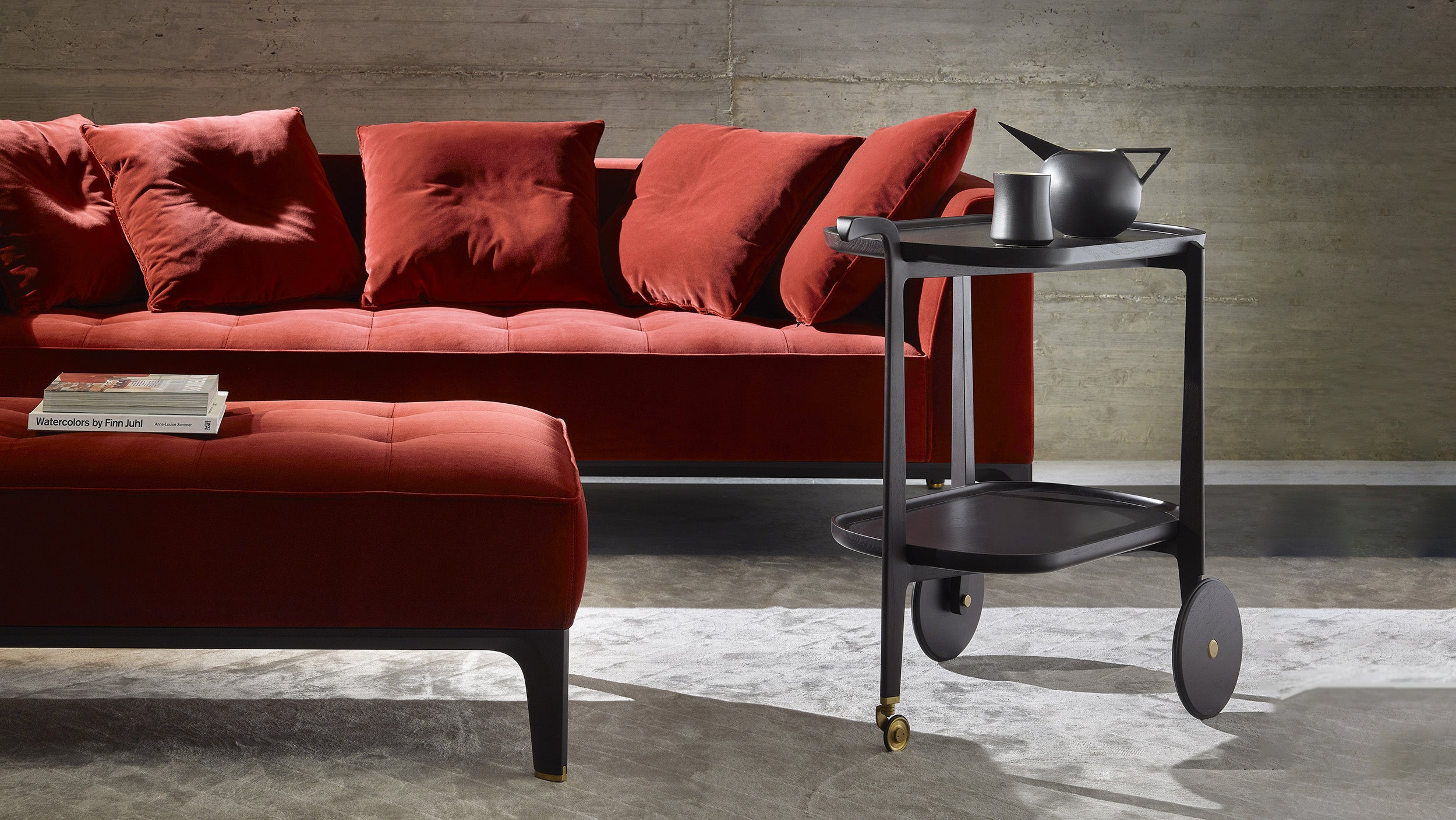 Desktop / Bloody Mary, designed by Giuseppe Casarosa for Ceccotti Collezioni