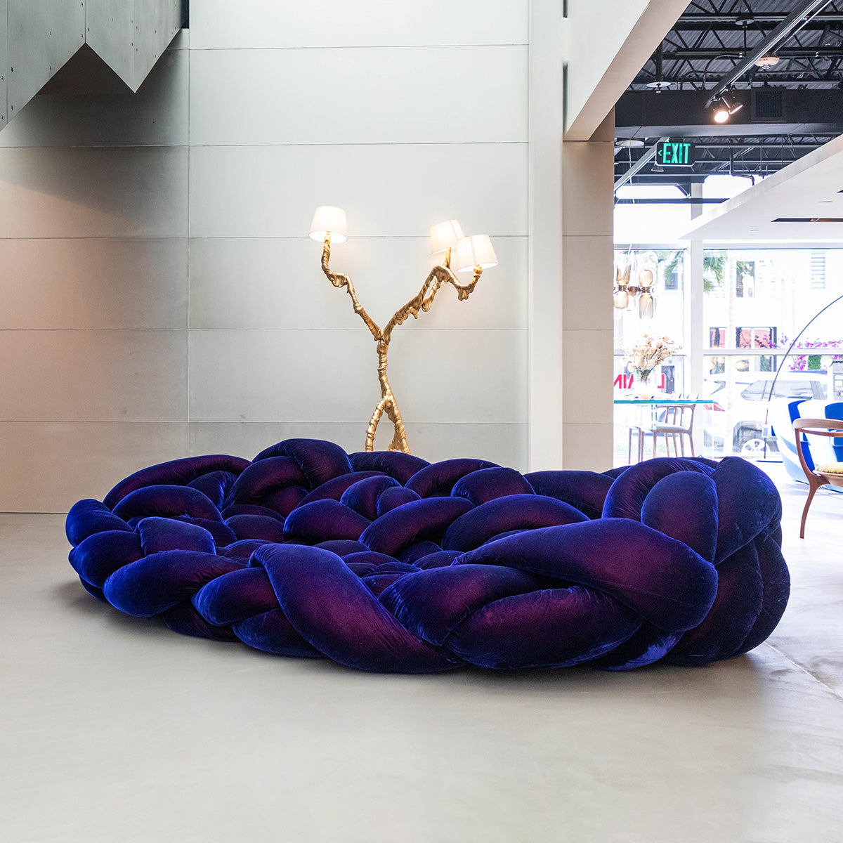 Mobile / Boa Sofa, designed by Fernando and Humberto Campana for Edra