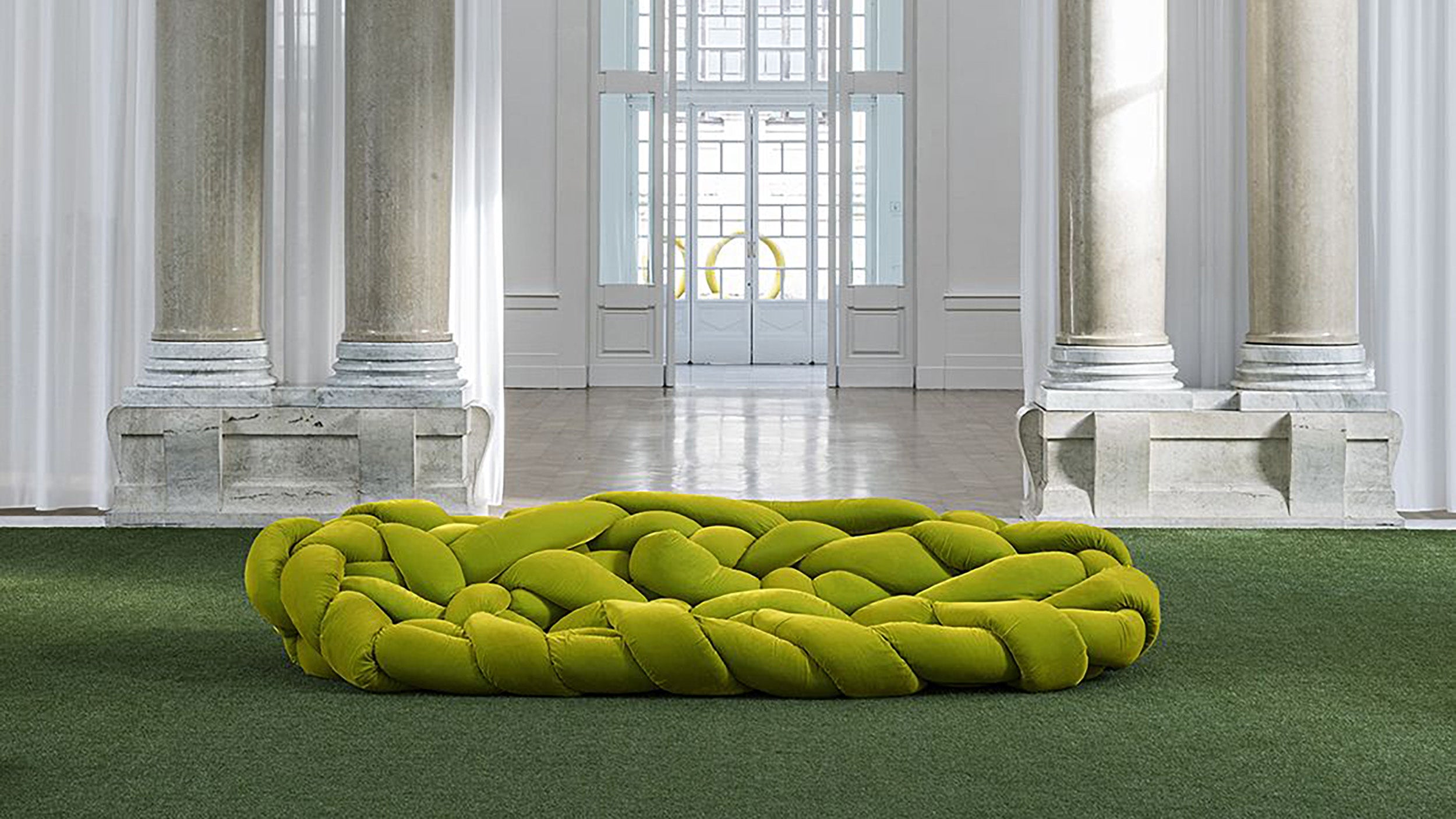 Desktop / Boa Sofa, designed by Fernando and Humberto Campana for Edra