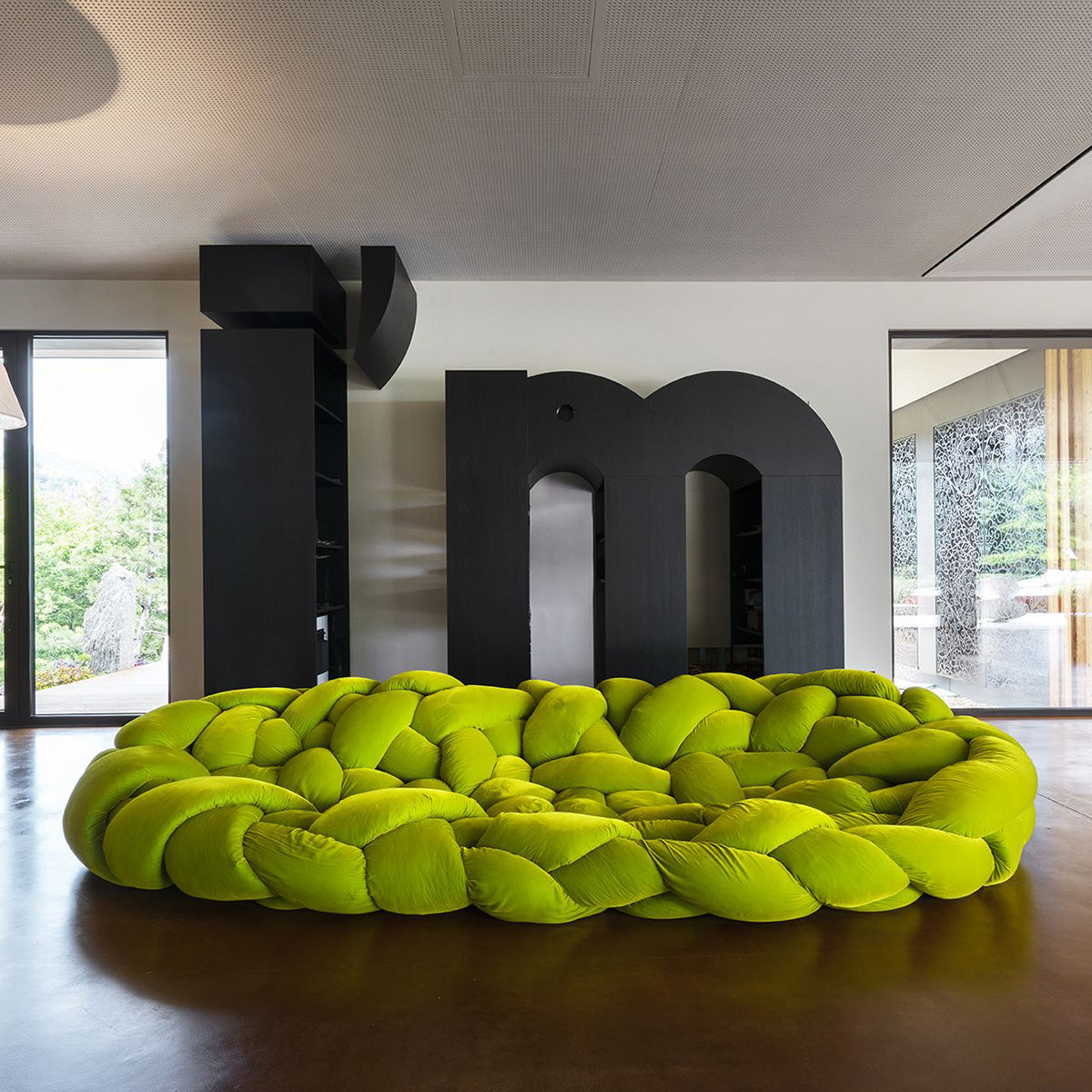 Mobile / Boa Sofa, designed by Fernando and Humberto Campana for Edra