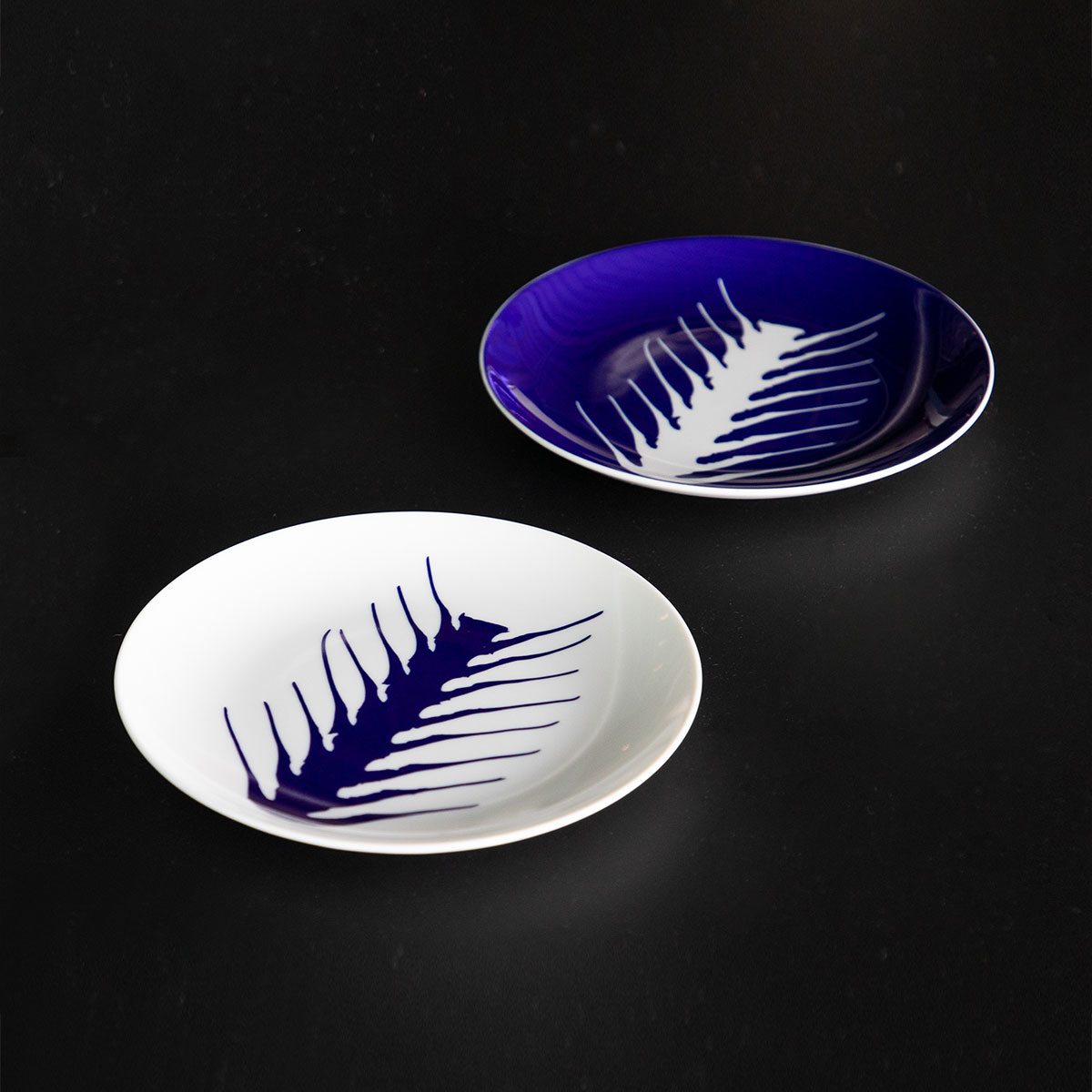 Cassina Dinnerware Arete Set of 2 Dessert Plates