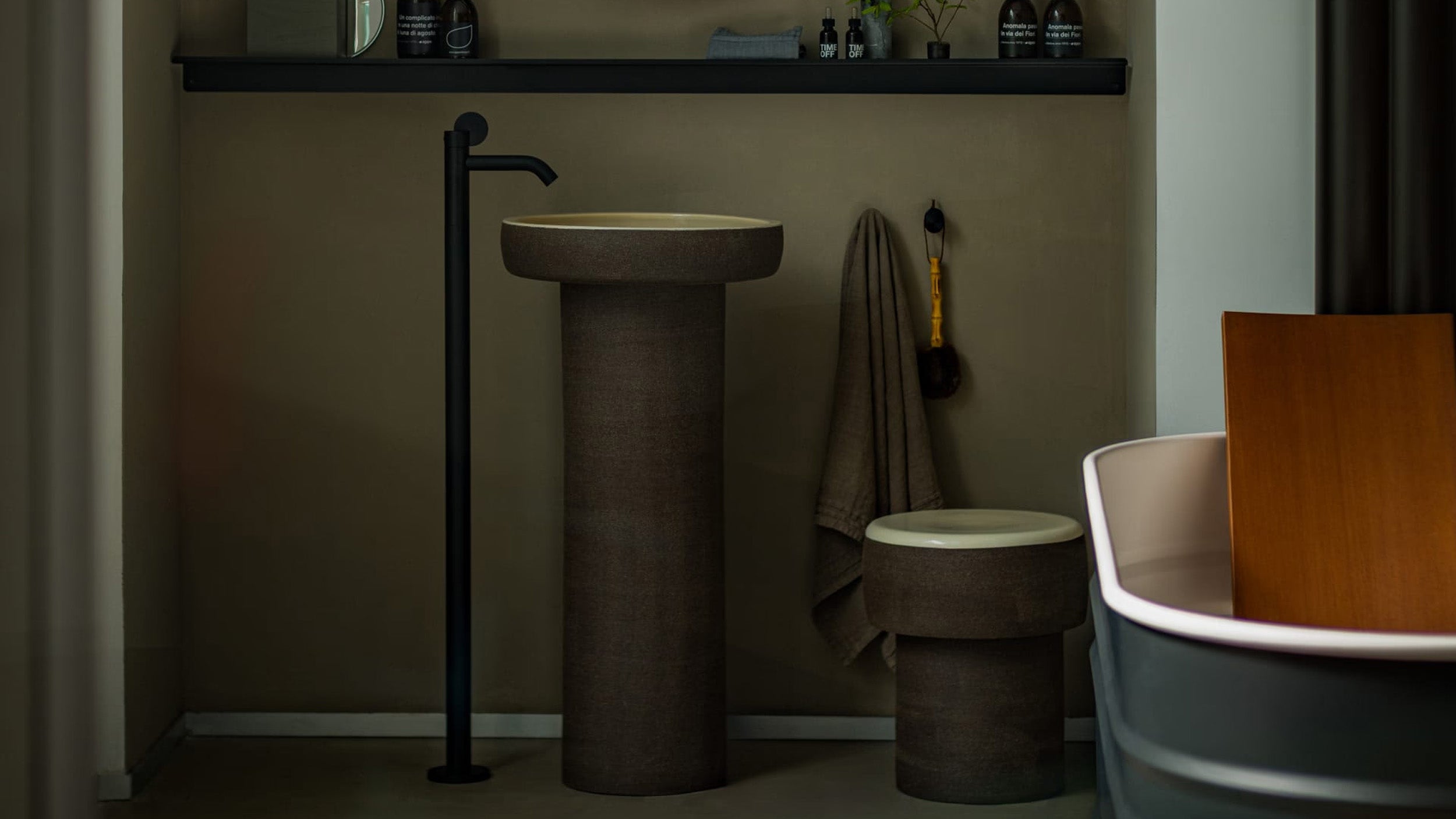 Desktop / Cenote Washbasin, designed by Patricia Urquiola for Agape