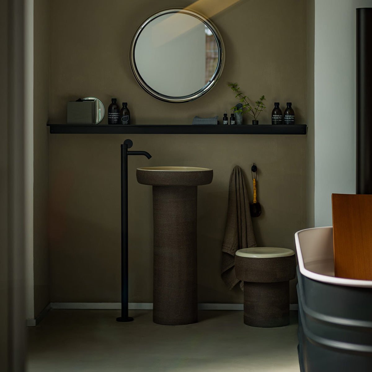Mobile / Cenote Washbasin, designed by Patricia Urquiola for Agape