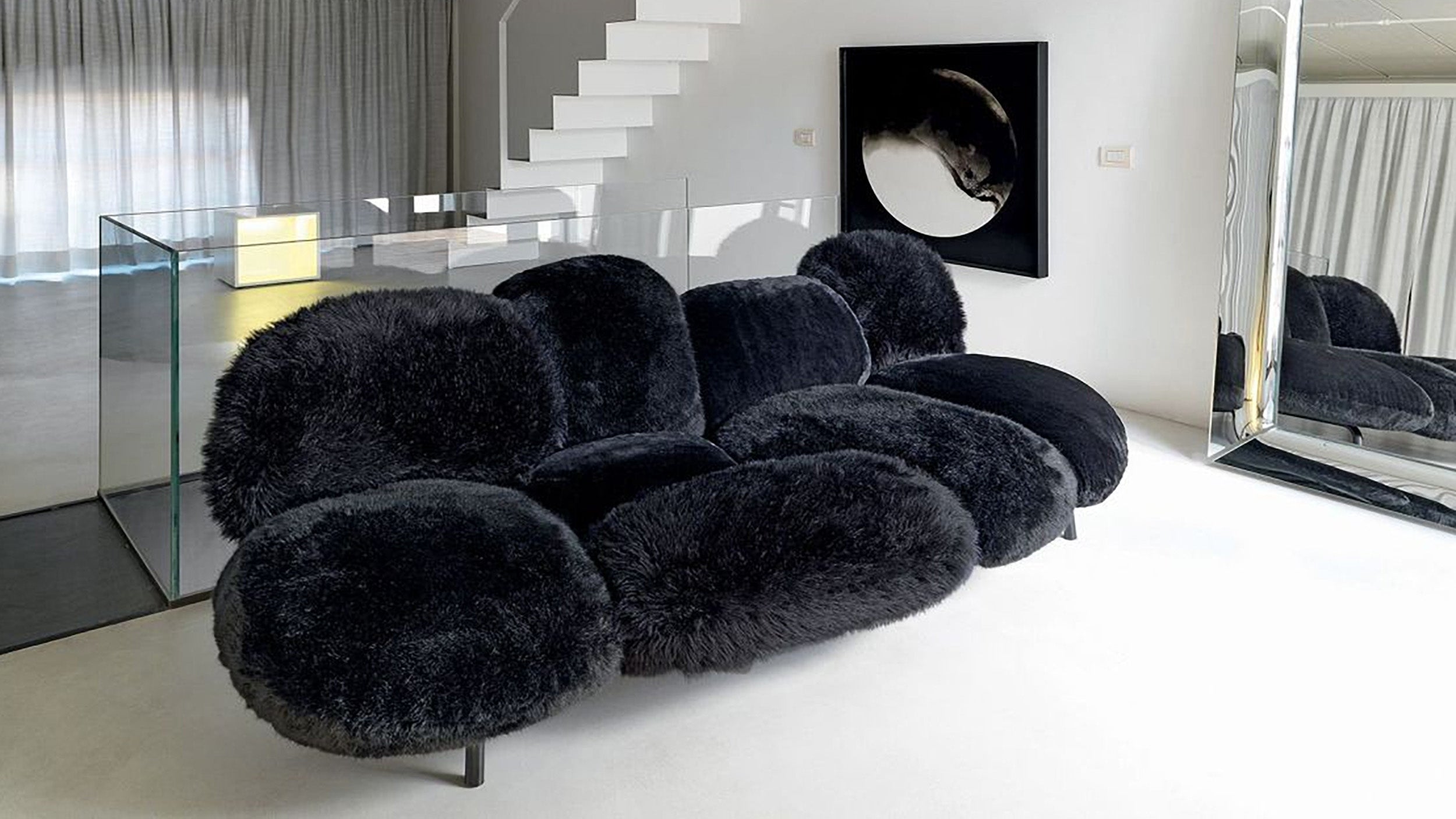 Desktop / Cipria Sofa, designed by Fernando and Humberto Campana for Edra