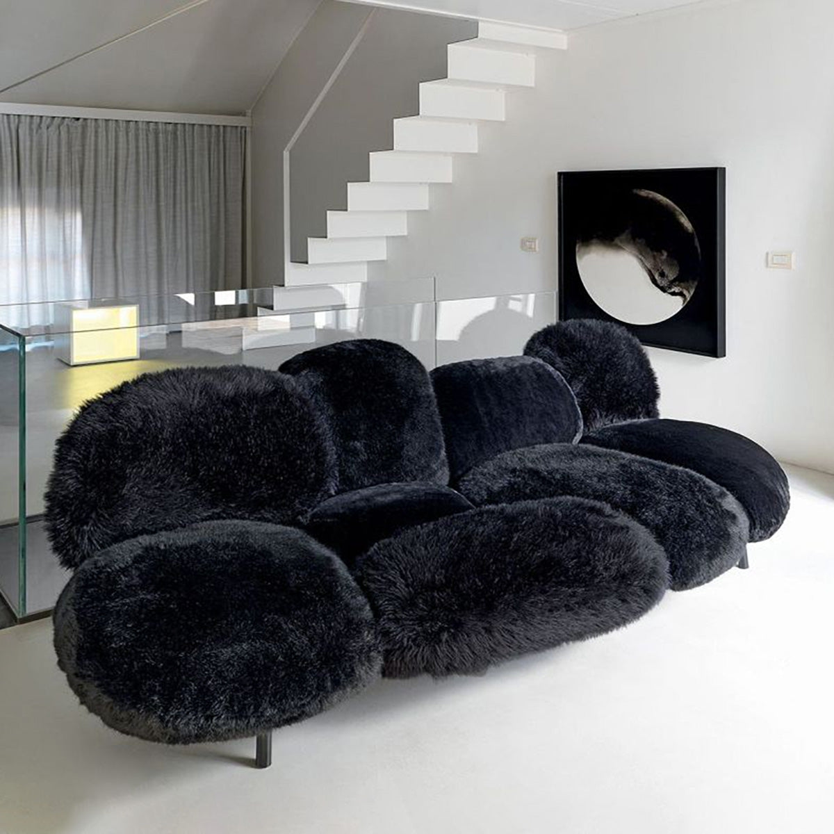 Mobile / Cipria Sofa, designed by Fernando and Humberto Campana for Edra