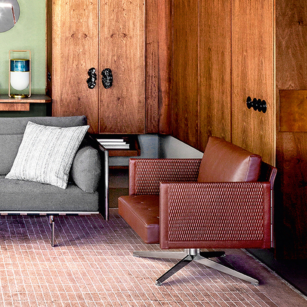 Mobile / Clayton Armchair, designed by Jean-Marie Massaud for Poltrona Frau