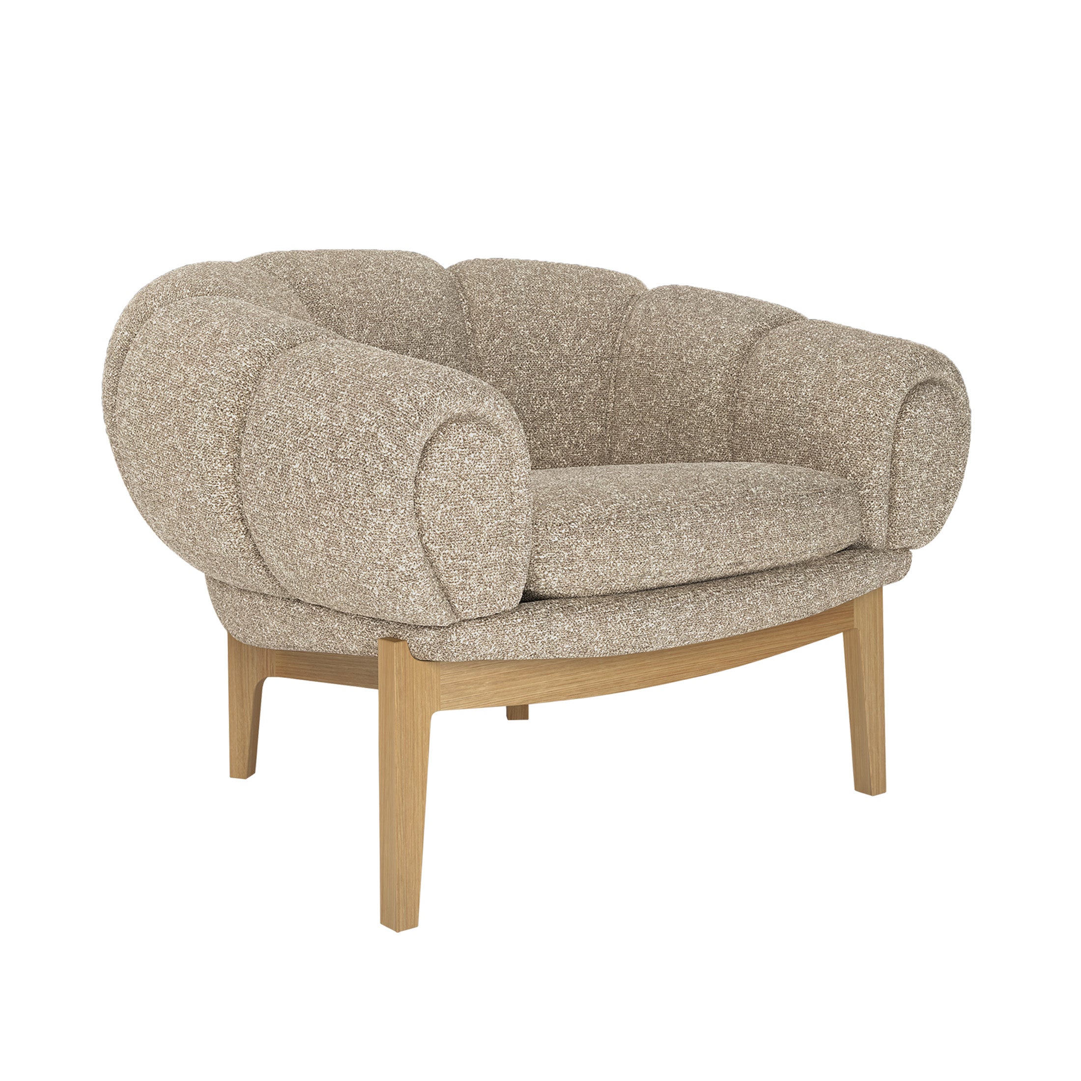 Mobile / Croissant Lounge Chair, designed by Ilum Wikkelsø for Gubi