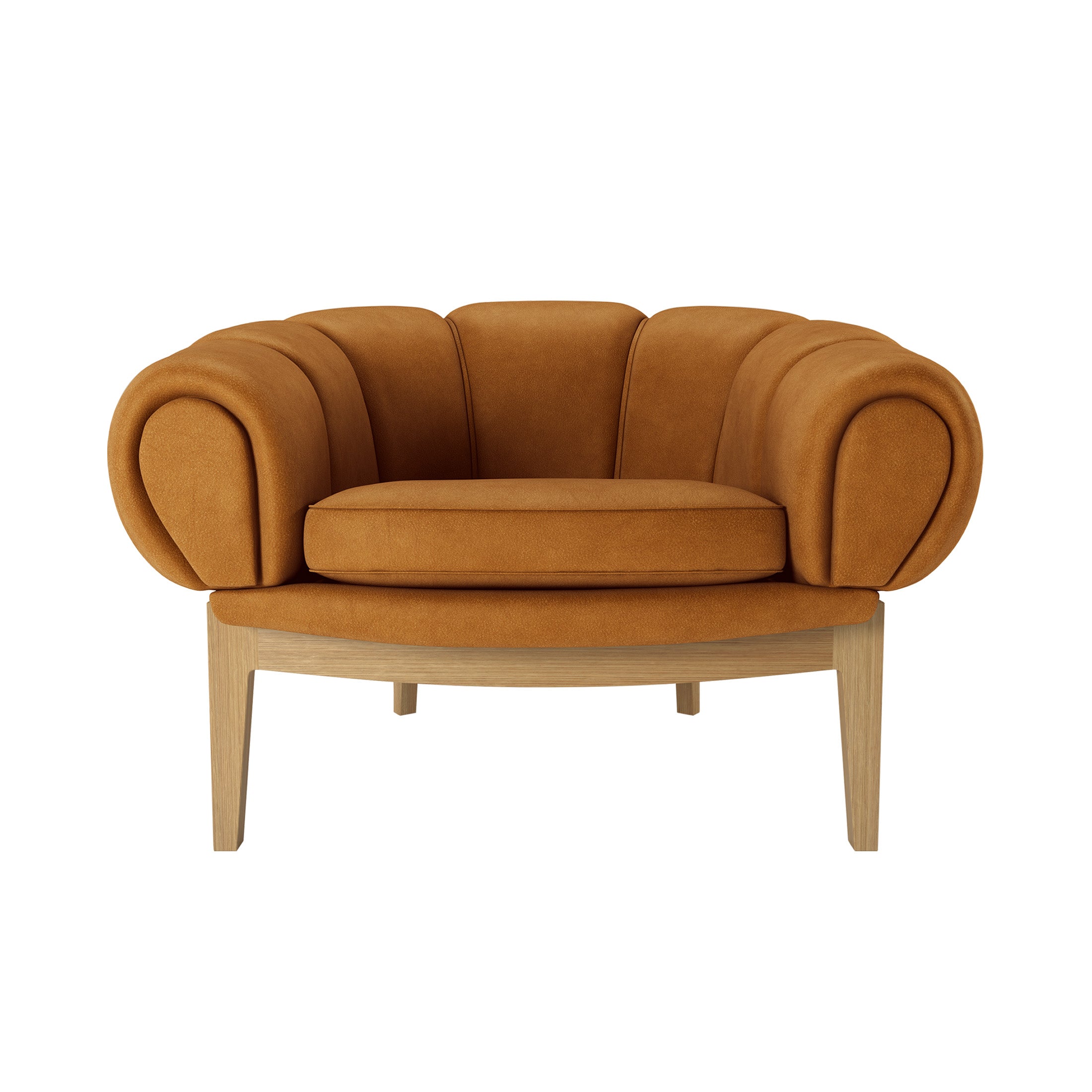 Mobile / Croissant Lounge Chair, designed by Ilum Wikkelsø for Gubi