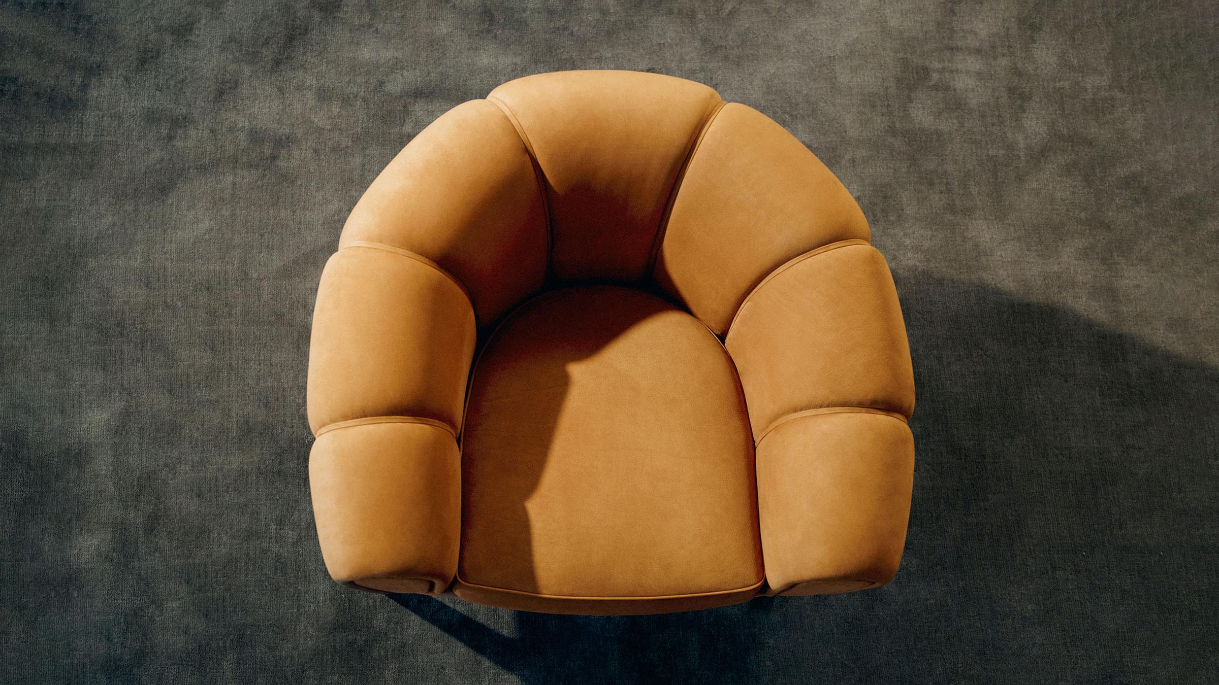 GUBI Lounge Chair Croissant Lounge Chair