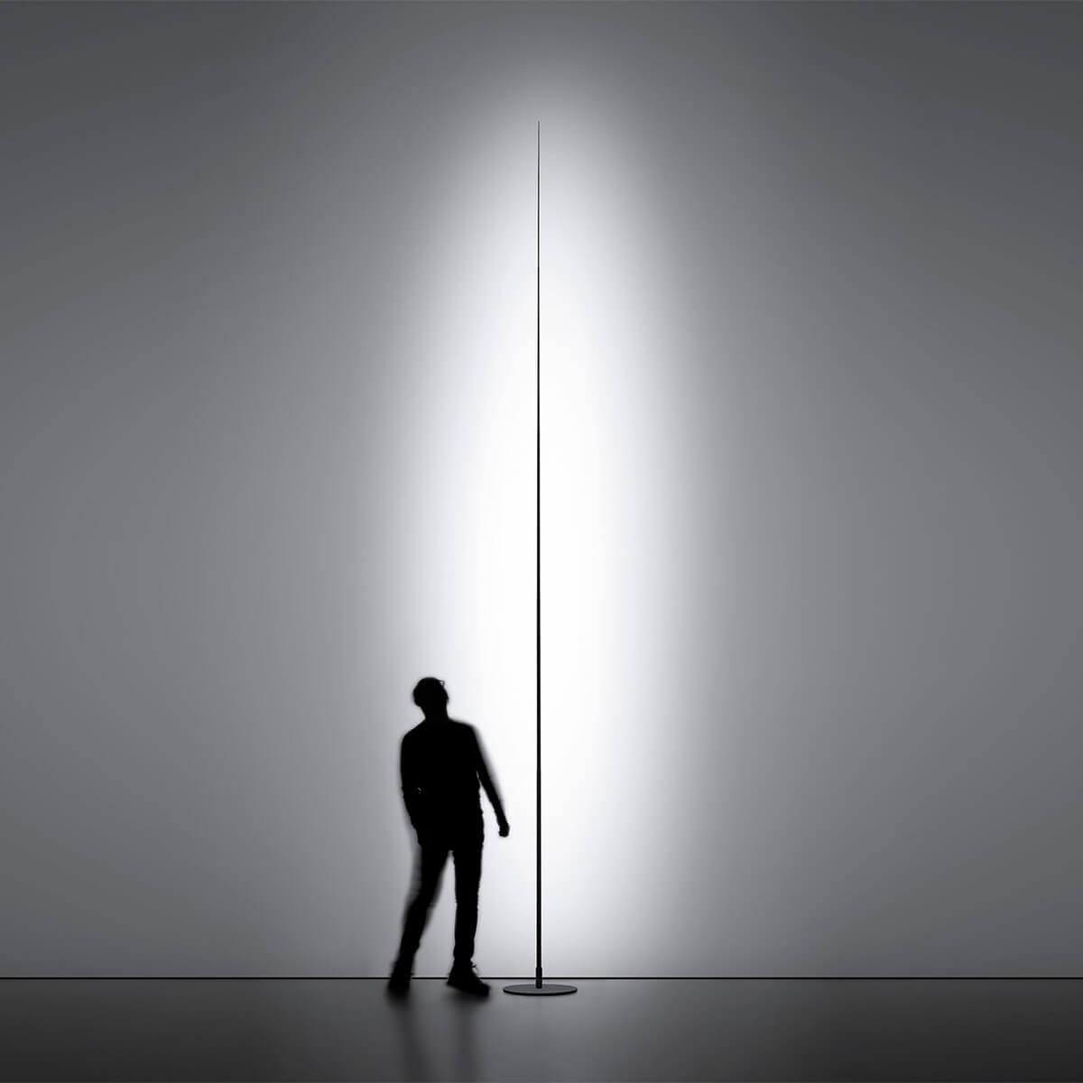 Mobile / WhiteMenu / Origine Outdoor Floor Lamp, designed by Davide Groppi and Giorgio Rava