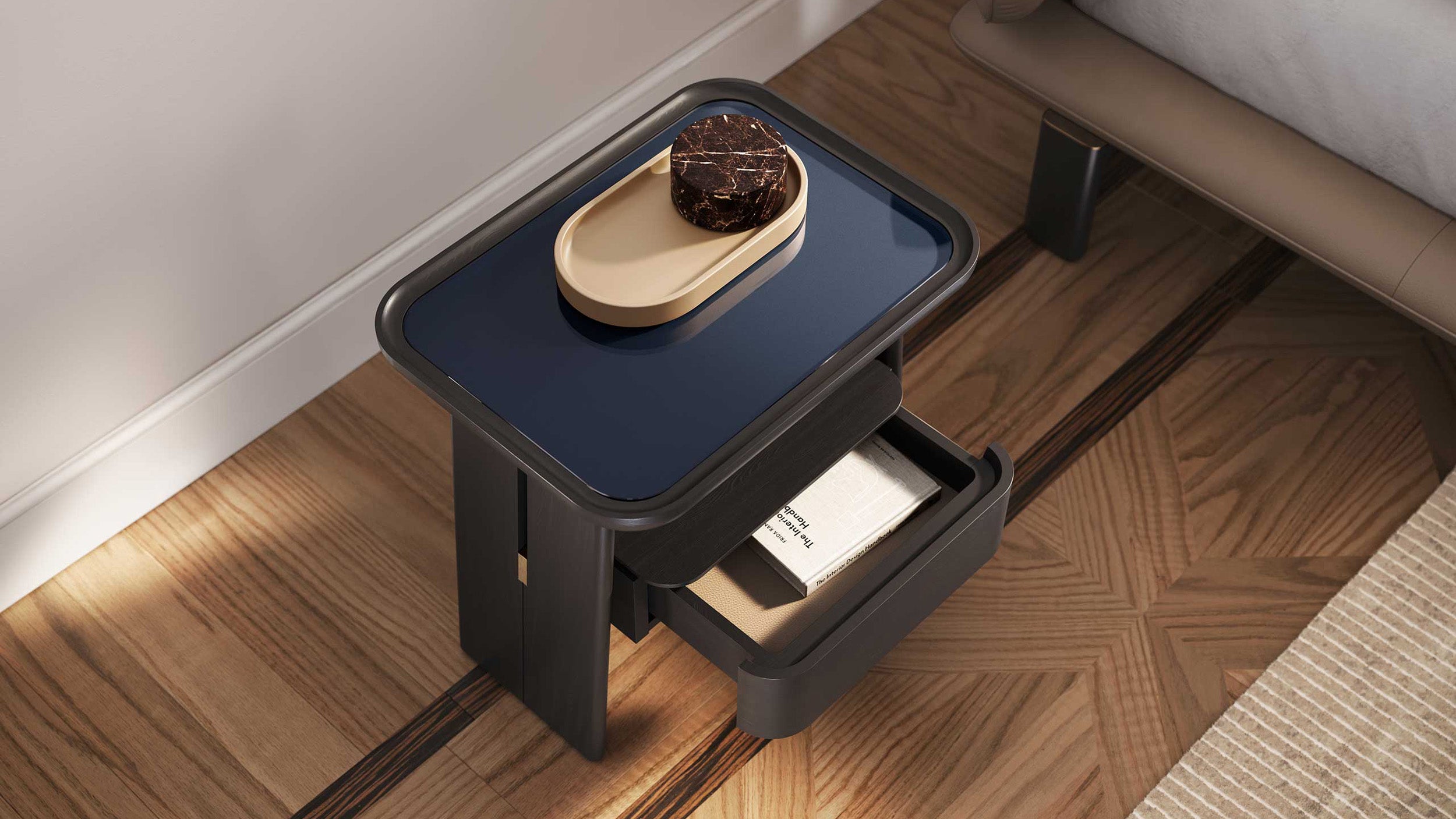 Ceccotti Collezioni Side Table DUO Bedside Table