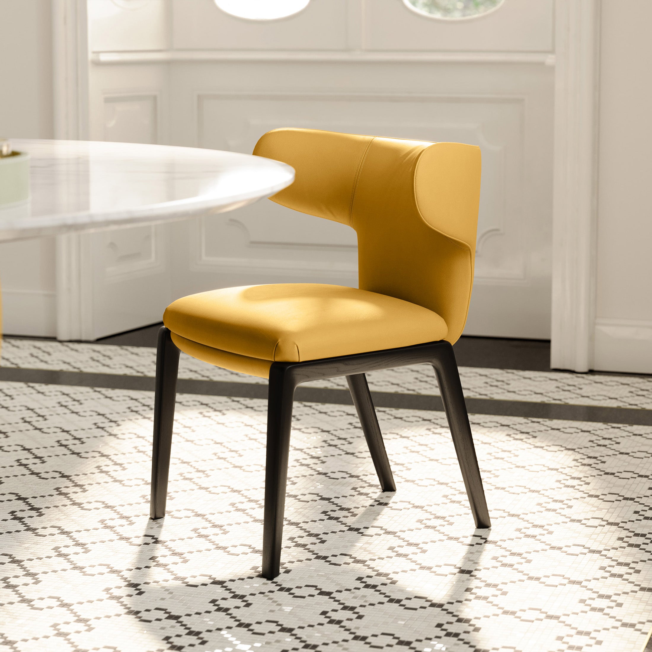 Mobile / DUO Small Armchair, designed by Roberto Lazzeroni for Ceccotti Collezioni