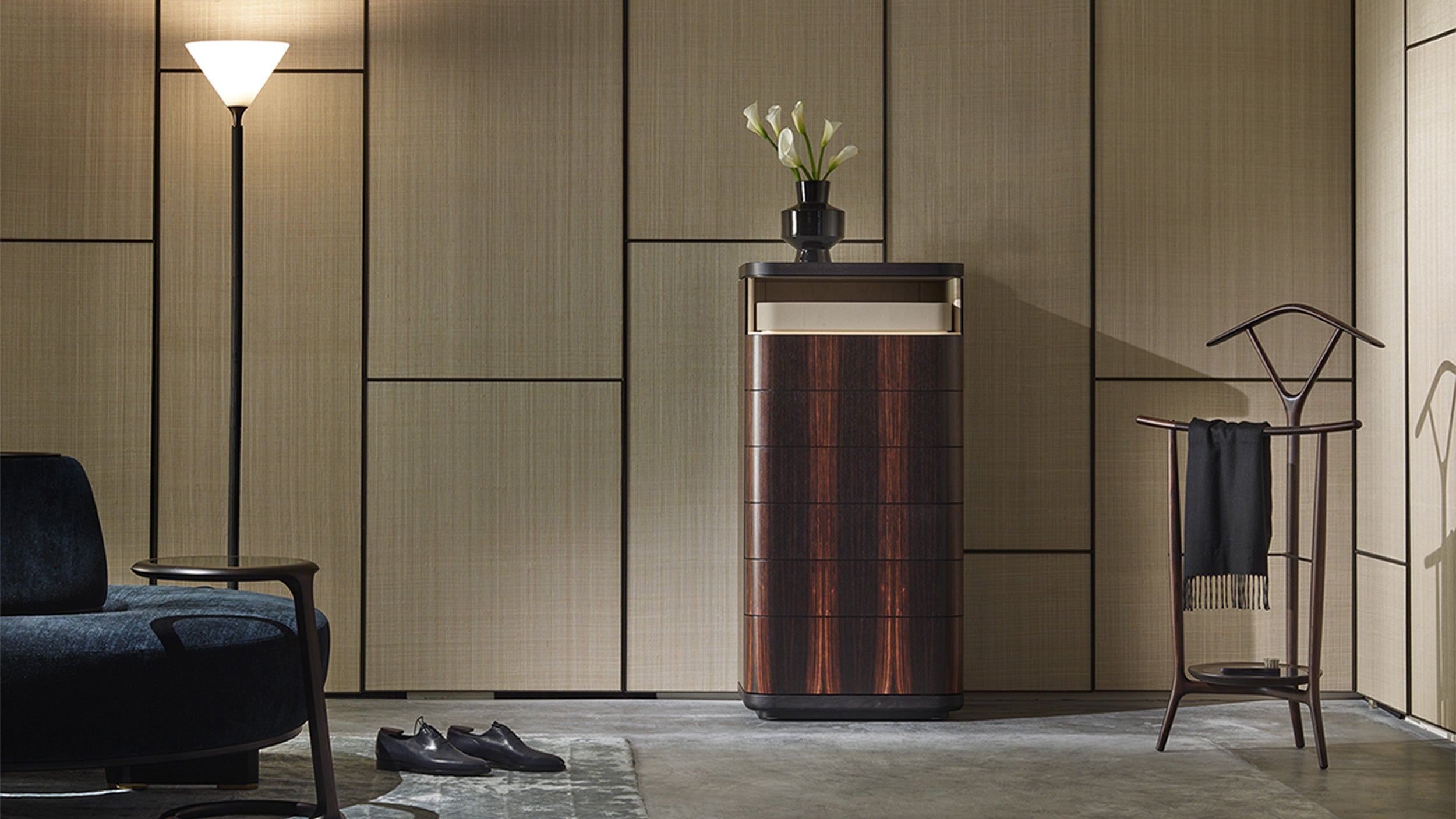Desktop / DUO Chest of Drawers, designed by Roberto Lazzeroni for Ceccotti Collezioni