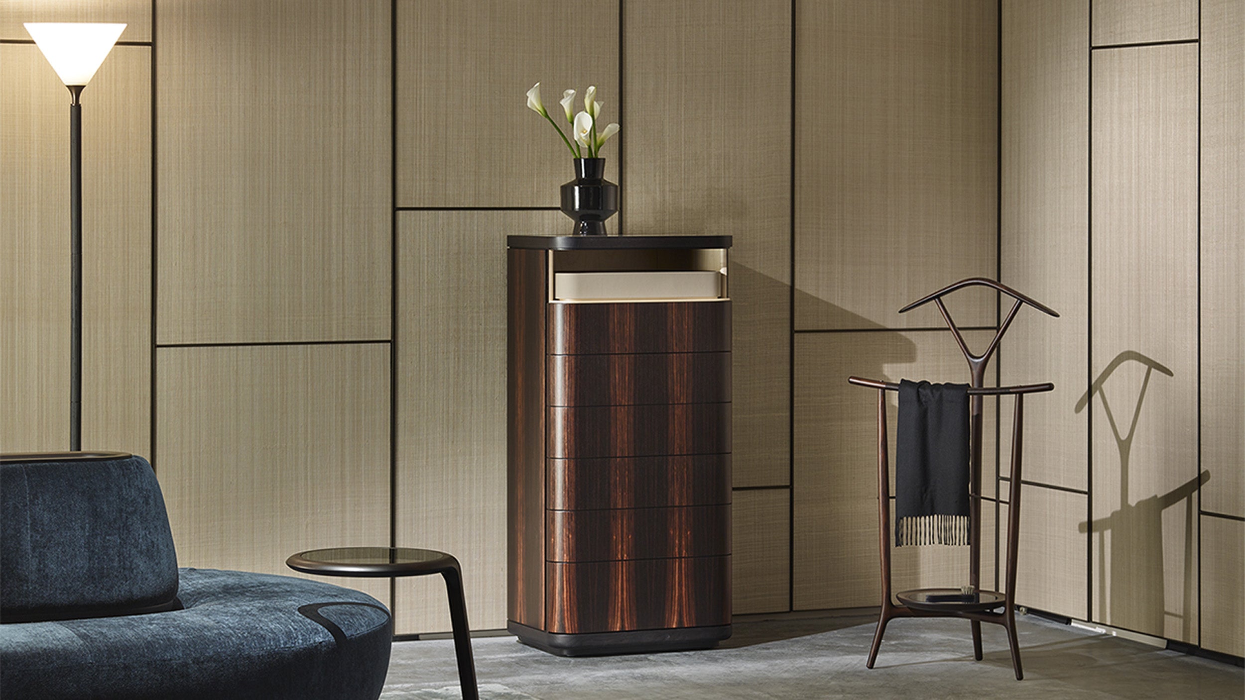 Desktop / DUO Chest of Drawers, designed by Roberto Lazzeroni for Ceccotti Collezioni