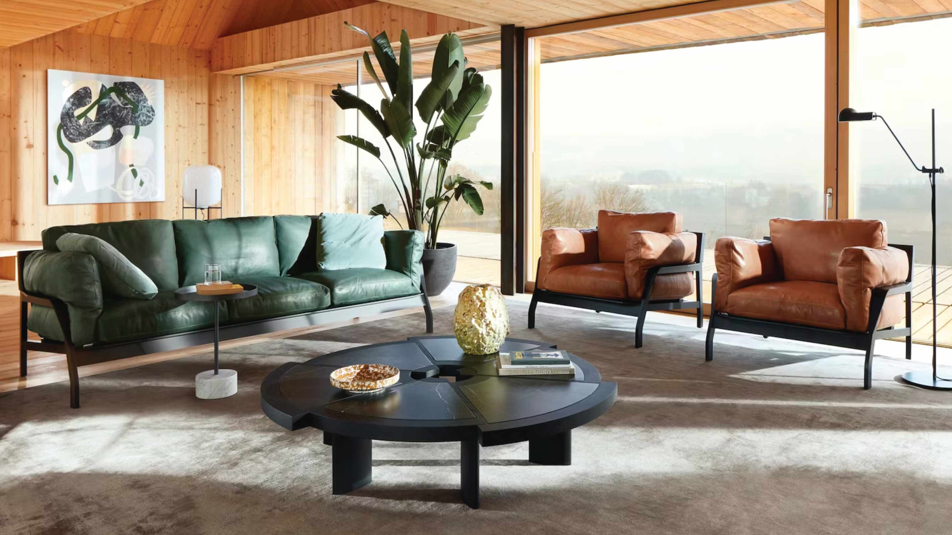 Cassina Mexique Coffee Table by Charlotte Perriand