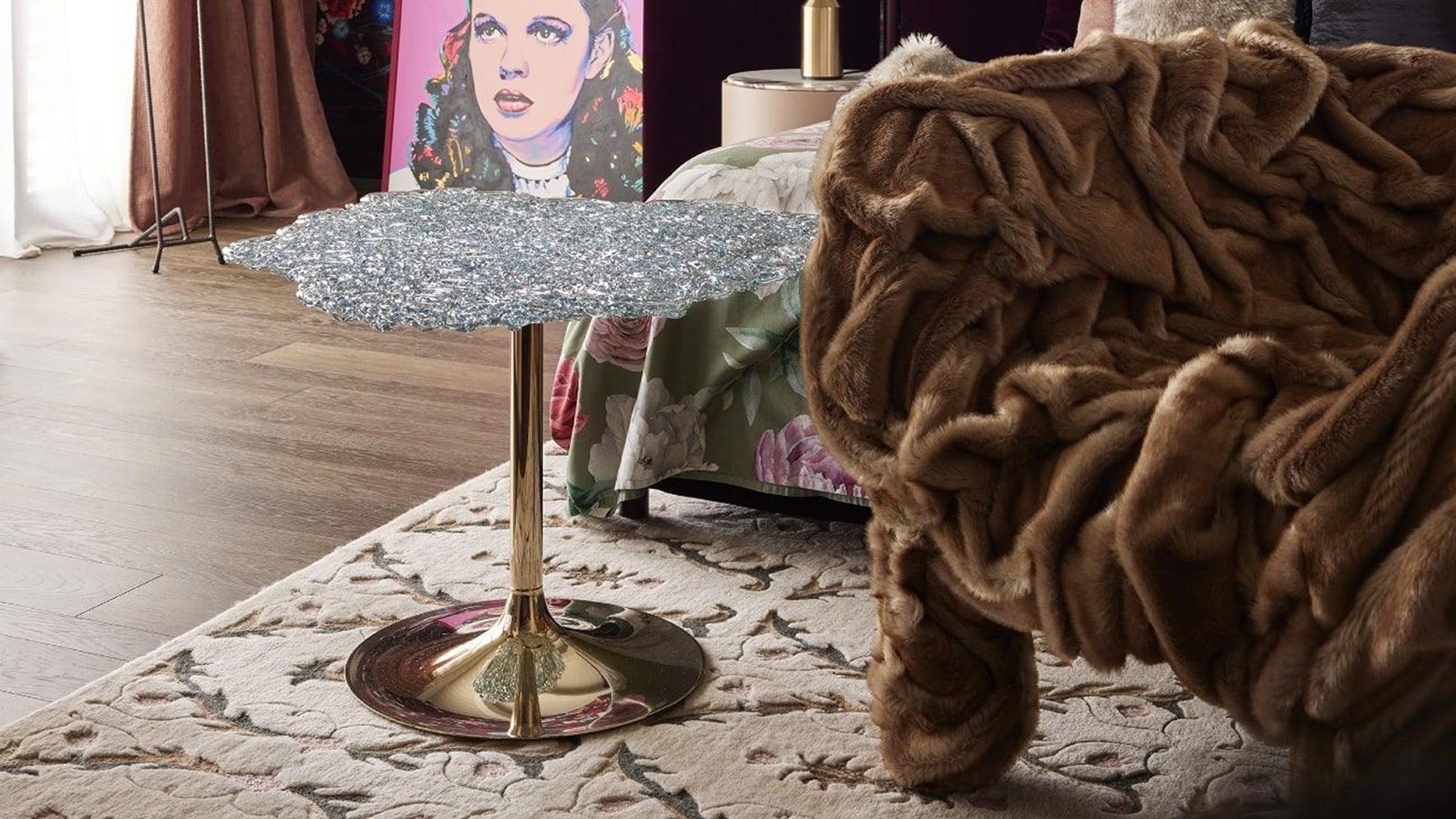Edra Side Table Diamante Table