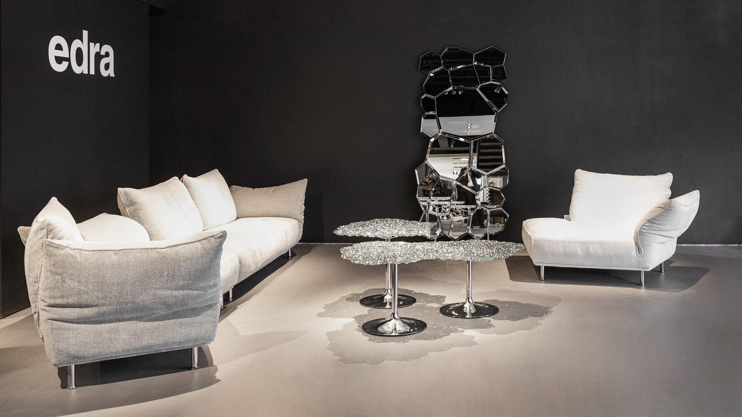 Edra Side Table Diamante Table