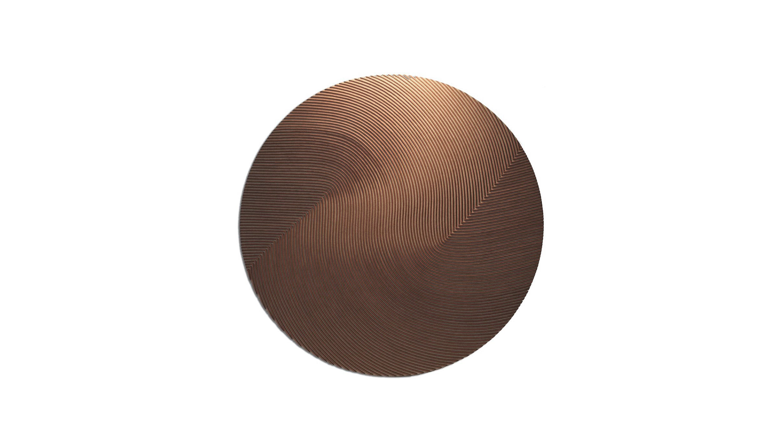 Desktop / Disque Friso Brown, designed by Domingos Tótora for Gardeco