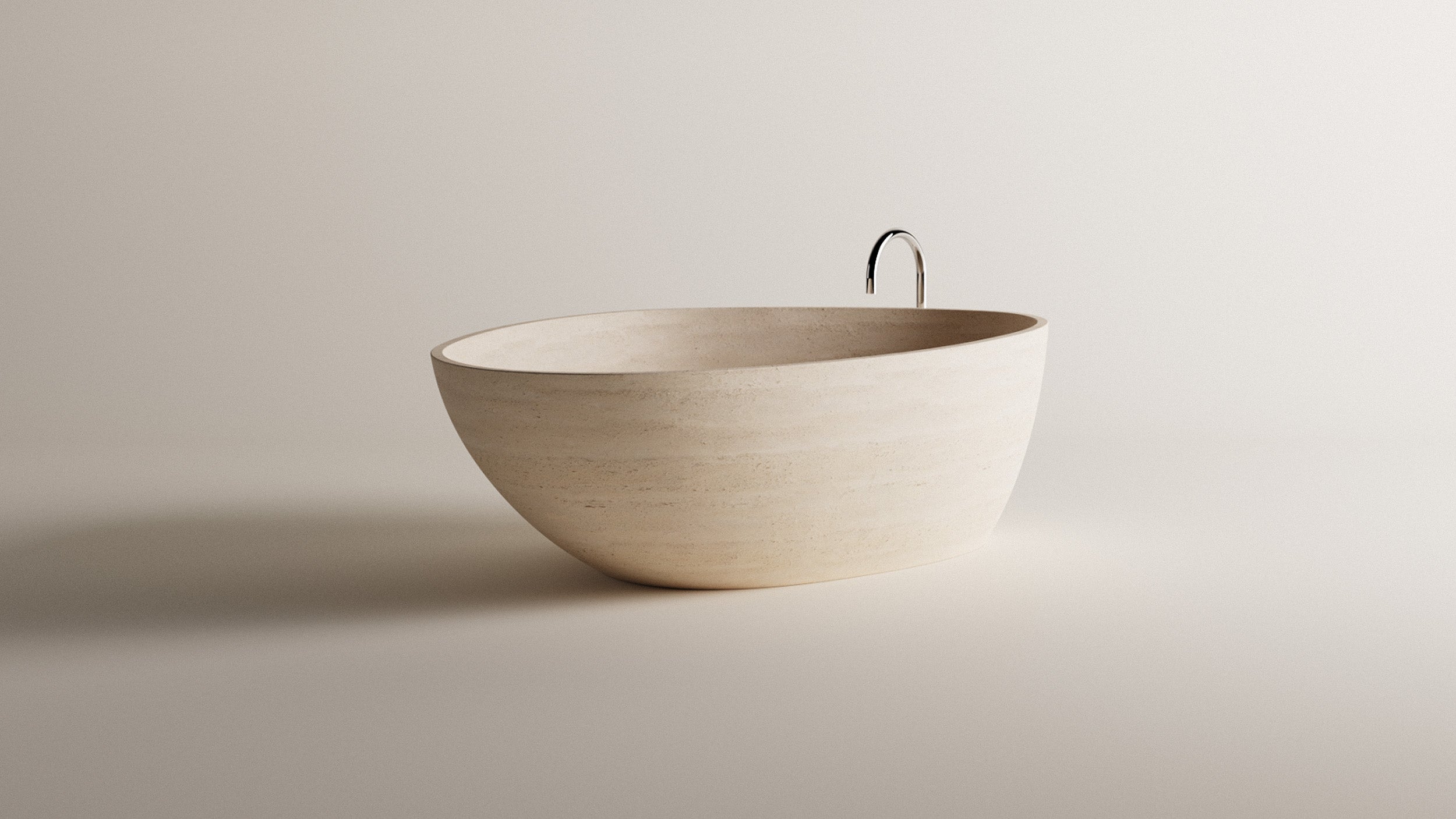 Desktop / Drop Bathtub, designed by Benedini Associati for Agape