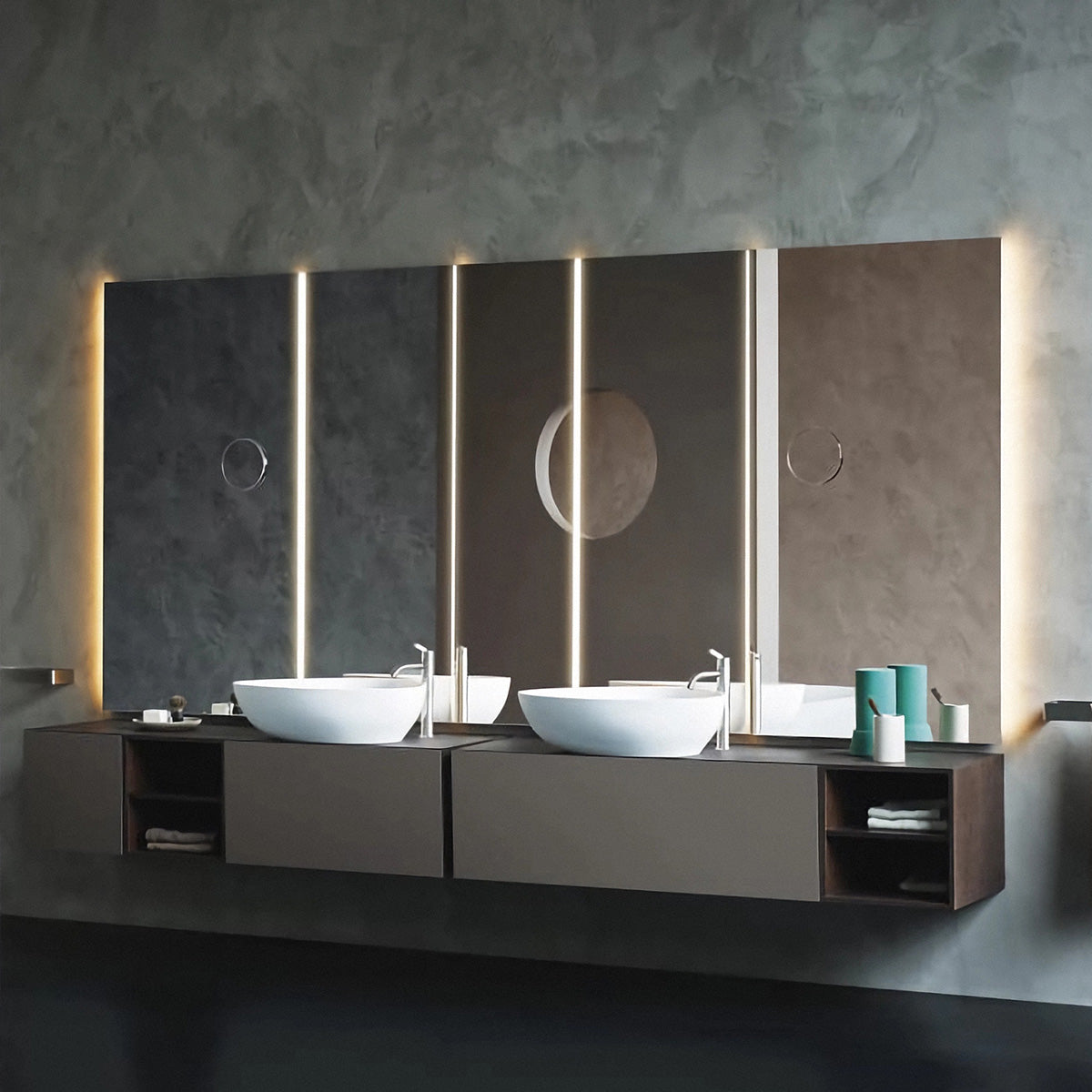 Mobile / Drop Washbasin, designed by Benedini Associati for Agape