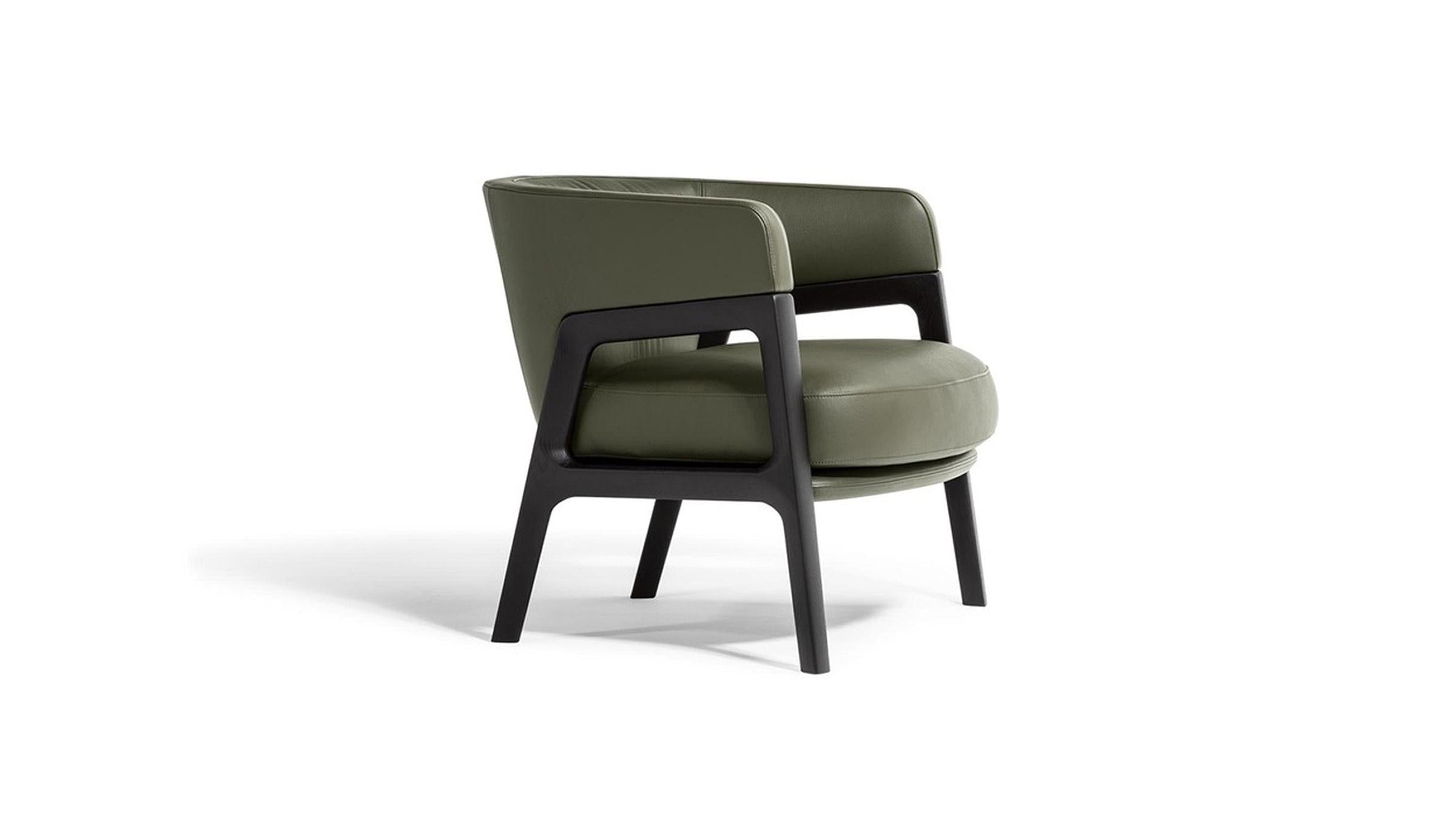Poltrona Frau Lounge Chair Duo Lounge Armchair
