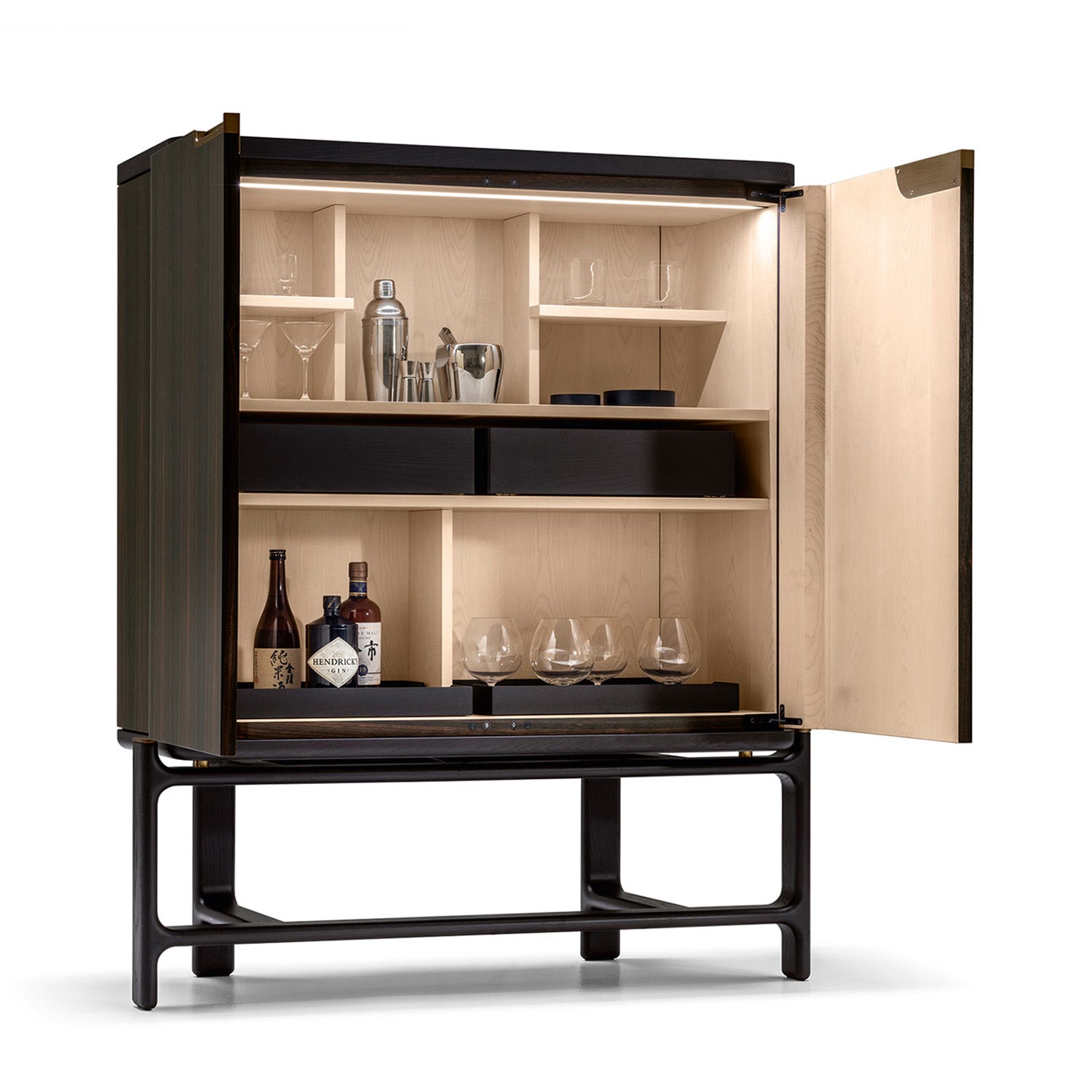 Mobile / DUO Cabinet, designed by Roberto Lazzeroni for Ceccotti Collezioni