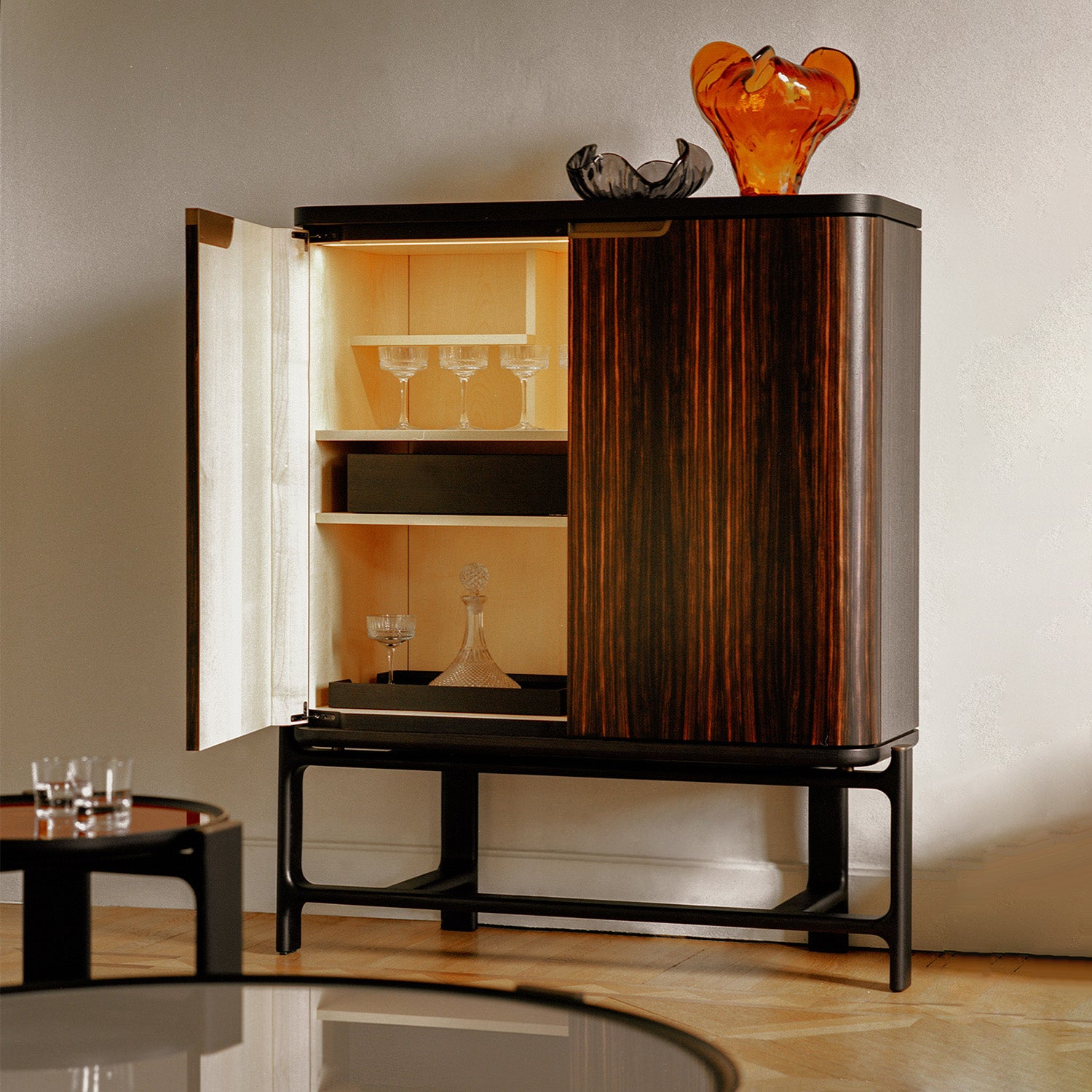 Mobile / DUO Cabinet, designed by Roberto Lazzeroni for Ceccotti Collezioni