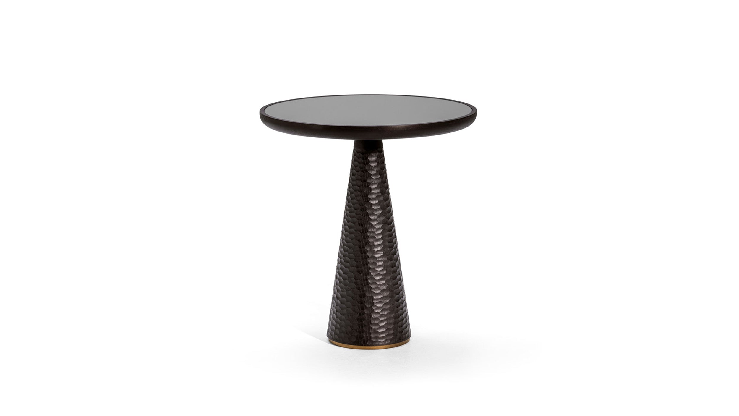 Desktop / DUO Pedestal Table, designed by Roberto Lazzeroni for Ceccotti Collezioni