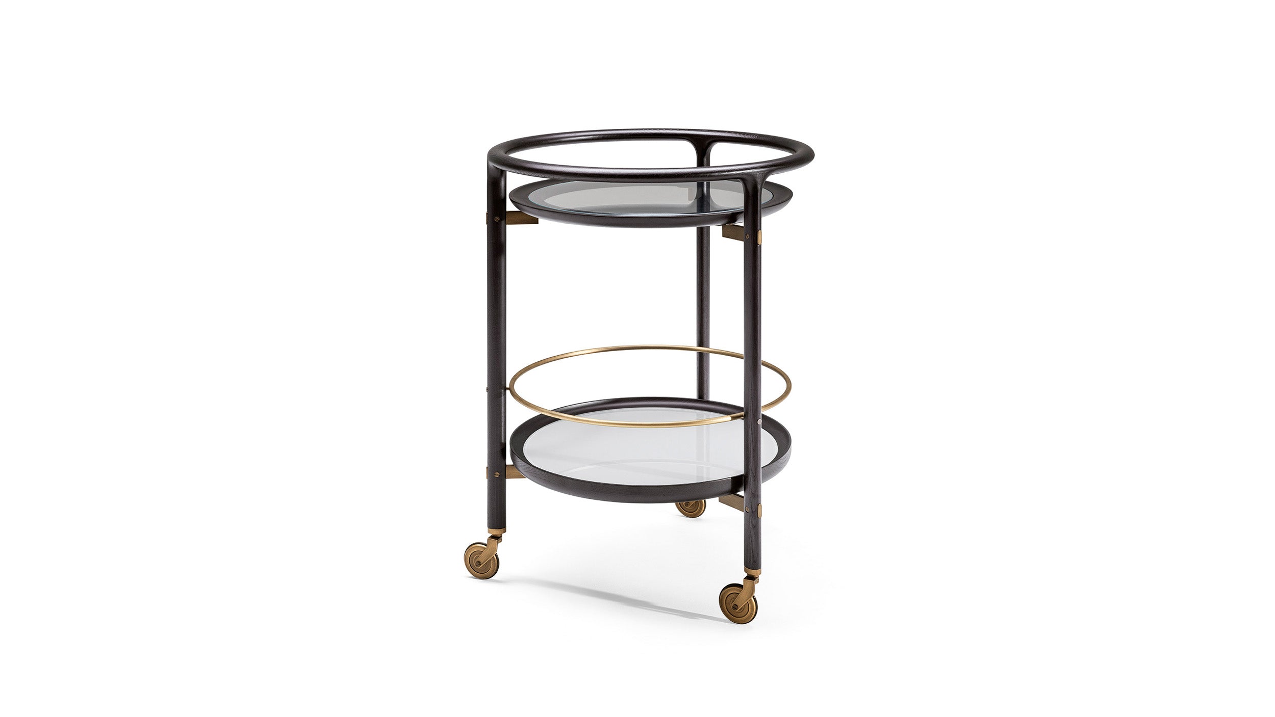 Desktop / DUO Trolley, designed by Roberto Lazzeroni for Ceccotti Collezioni