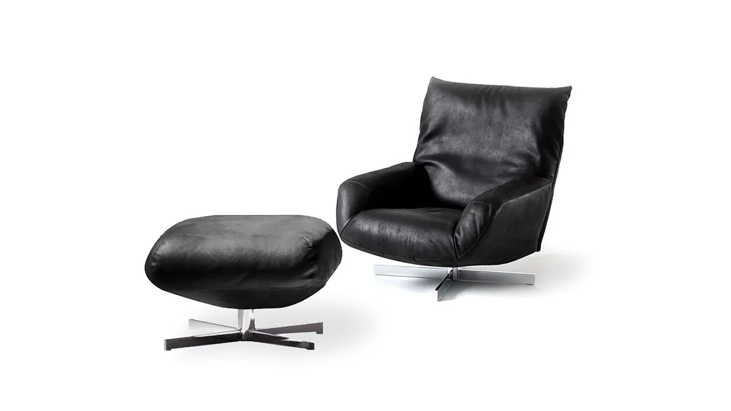 Edra Armchair Chiara Armchair & Ottoman