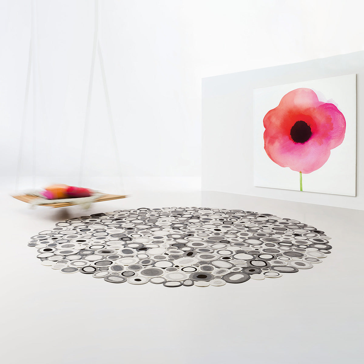 Mobile / Ellissi Rug, designed by CRS for Paola Lenti